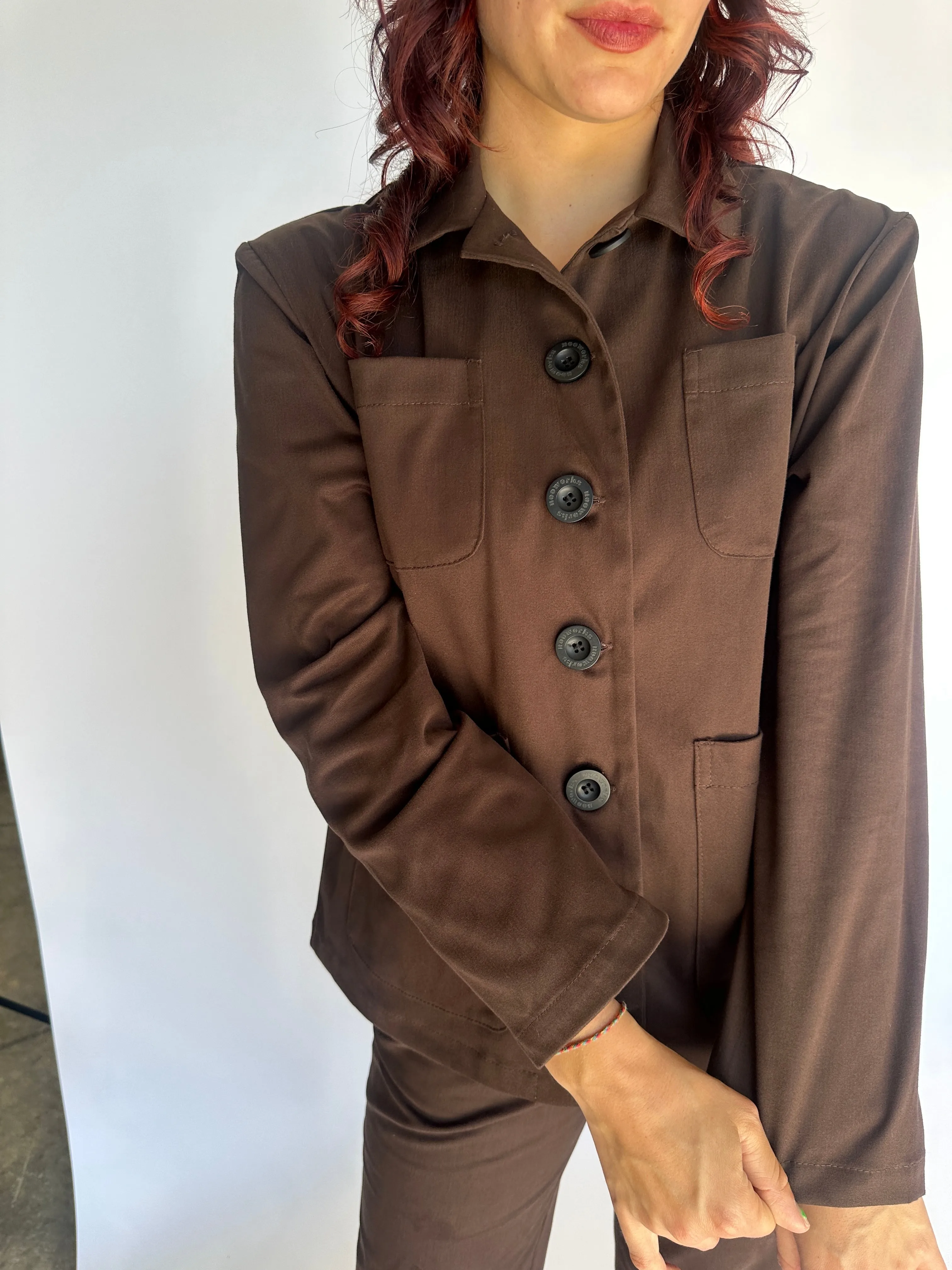 Chore Coat Brown sold by Nooworks product image thumbnail 2