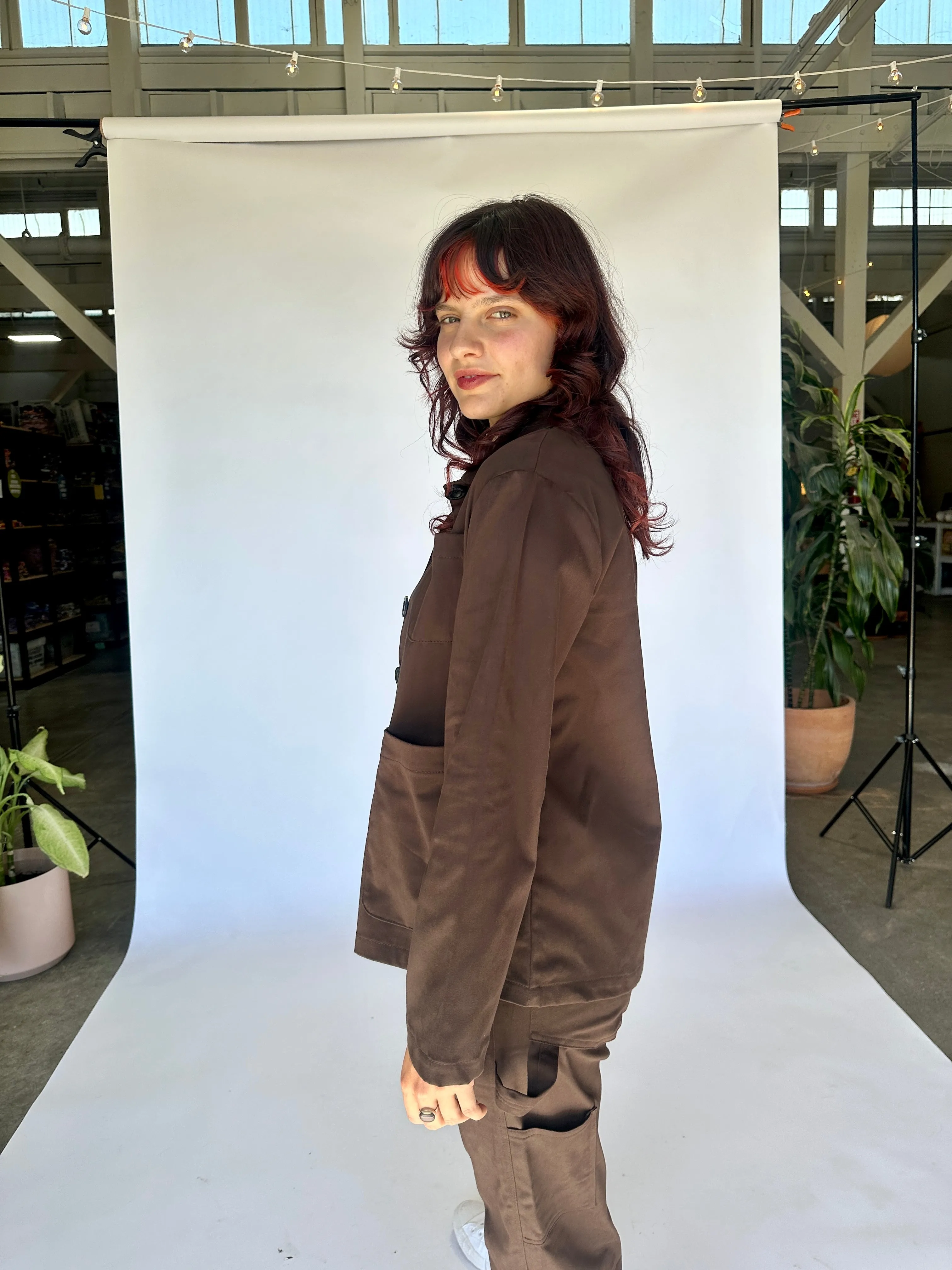 Chore Coat Brown sold by Nooworks product image thumbnail 5