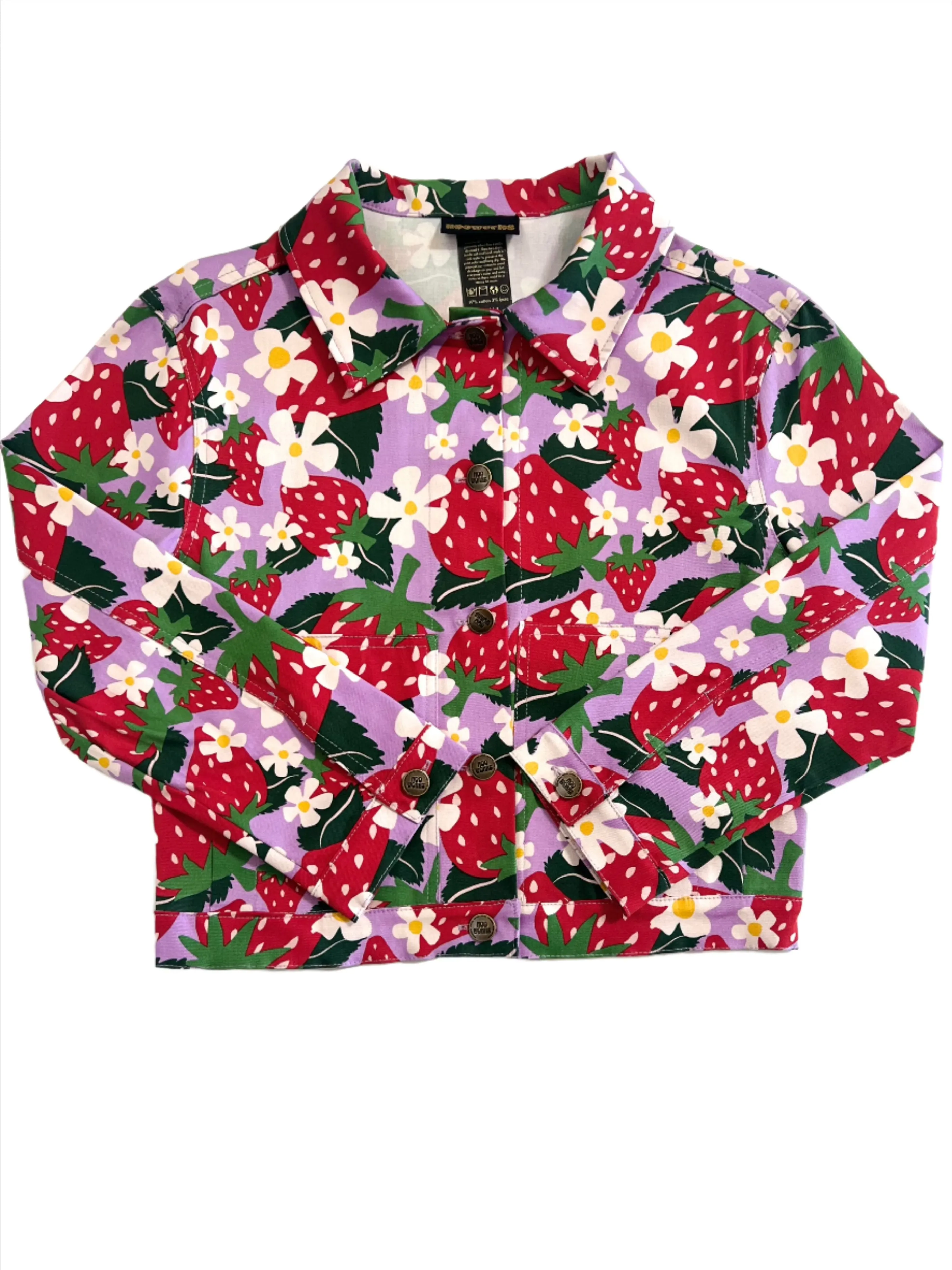 Twill Shorty Jacket Berries sold by Nooworks product image thumbnail 2