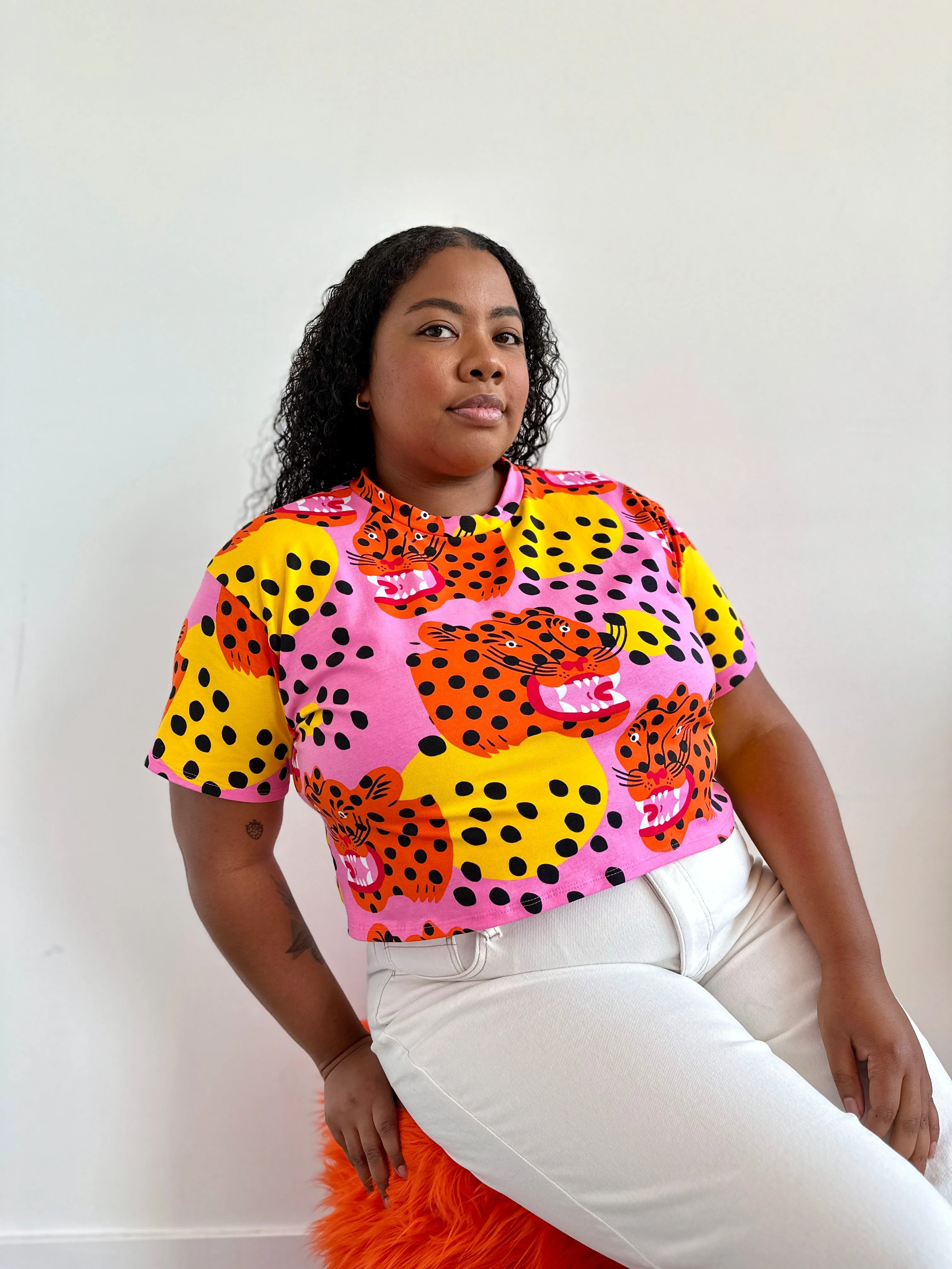 Crop Top Micotti Cat sold by Nooworks product image thumbnail 4