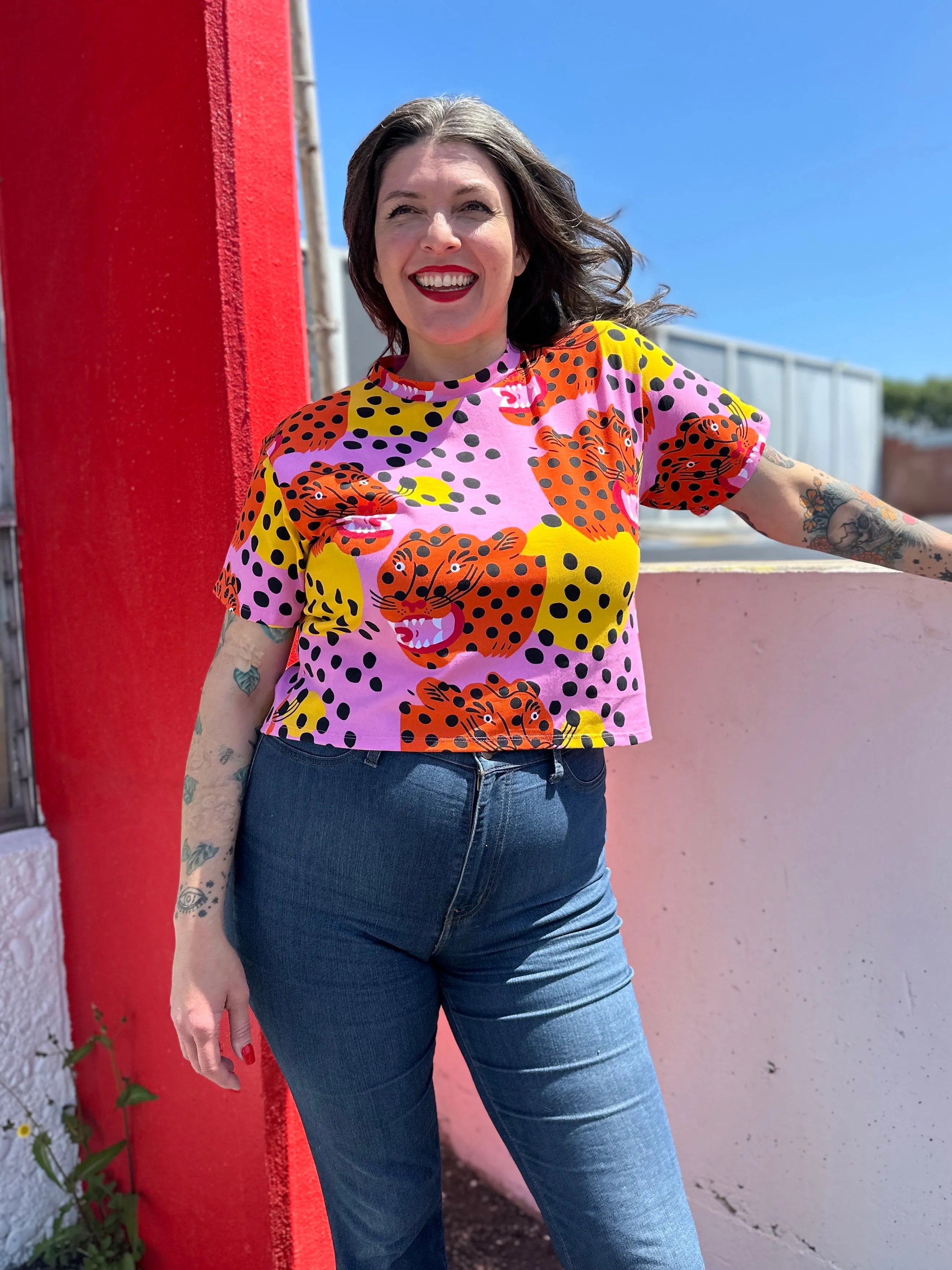 Crop Top Micotti Cat sold by Nooworks product image thumbnail 2