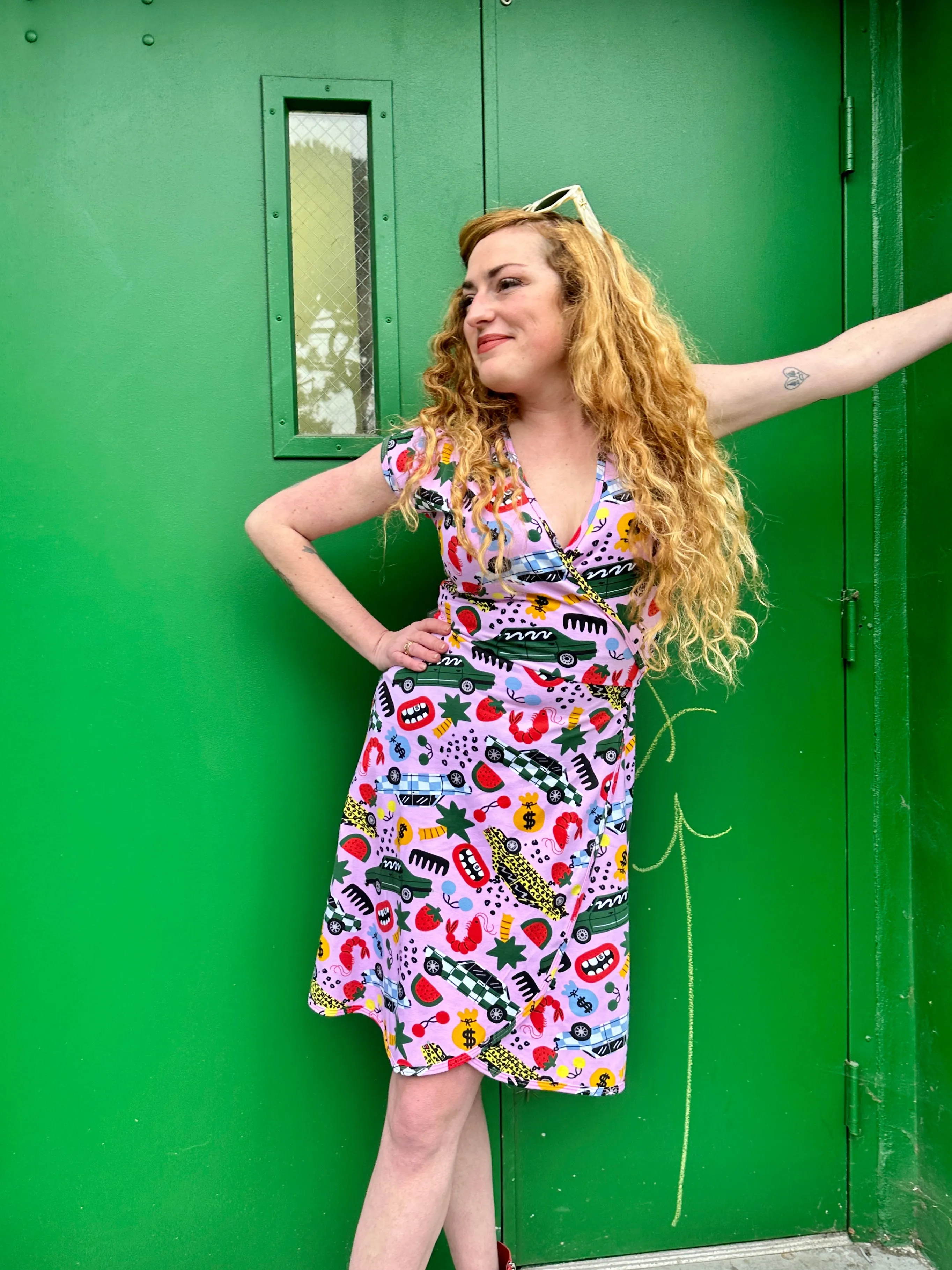 Wrap Dress Roll Out sold by Nooworks product image thumbnail 2