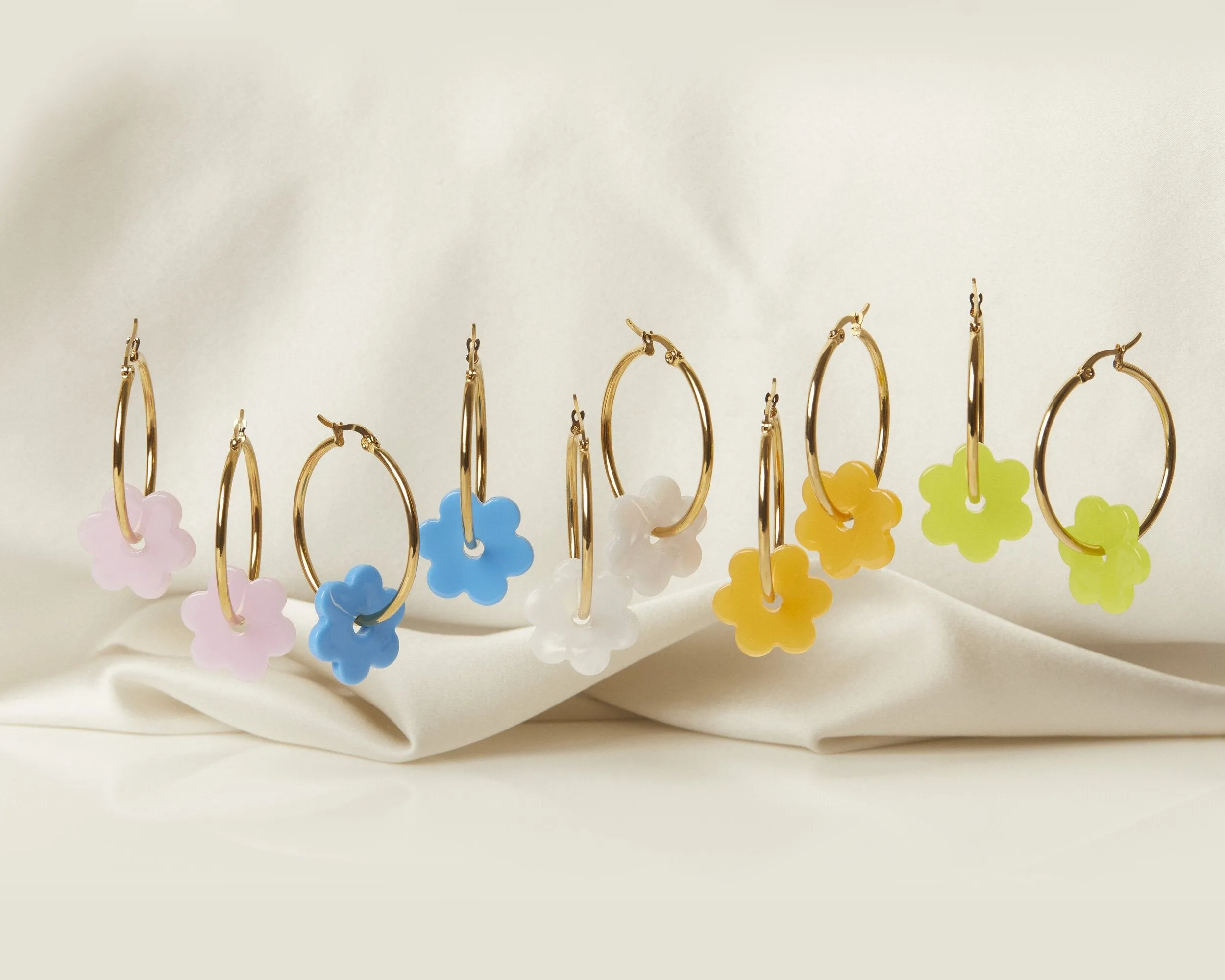 Small Daisy Hoop - Lilac sold by Nooworks product image thumbnail 3