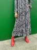 Olive Dress Zig Zag sold by Nooworks