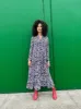 Olive Dress Zig Zag sold by Nooworks