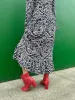 Olive Dress Zig Zag sold by Nooworks