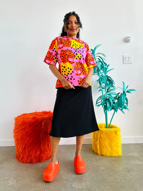 Oversized Tee Micotti Cat sold by Nooworks