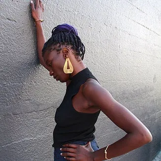 Waters and Stone Big Drop Earrings sold by Nooworks