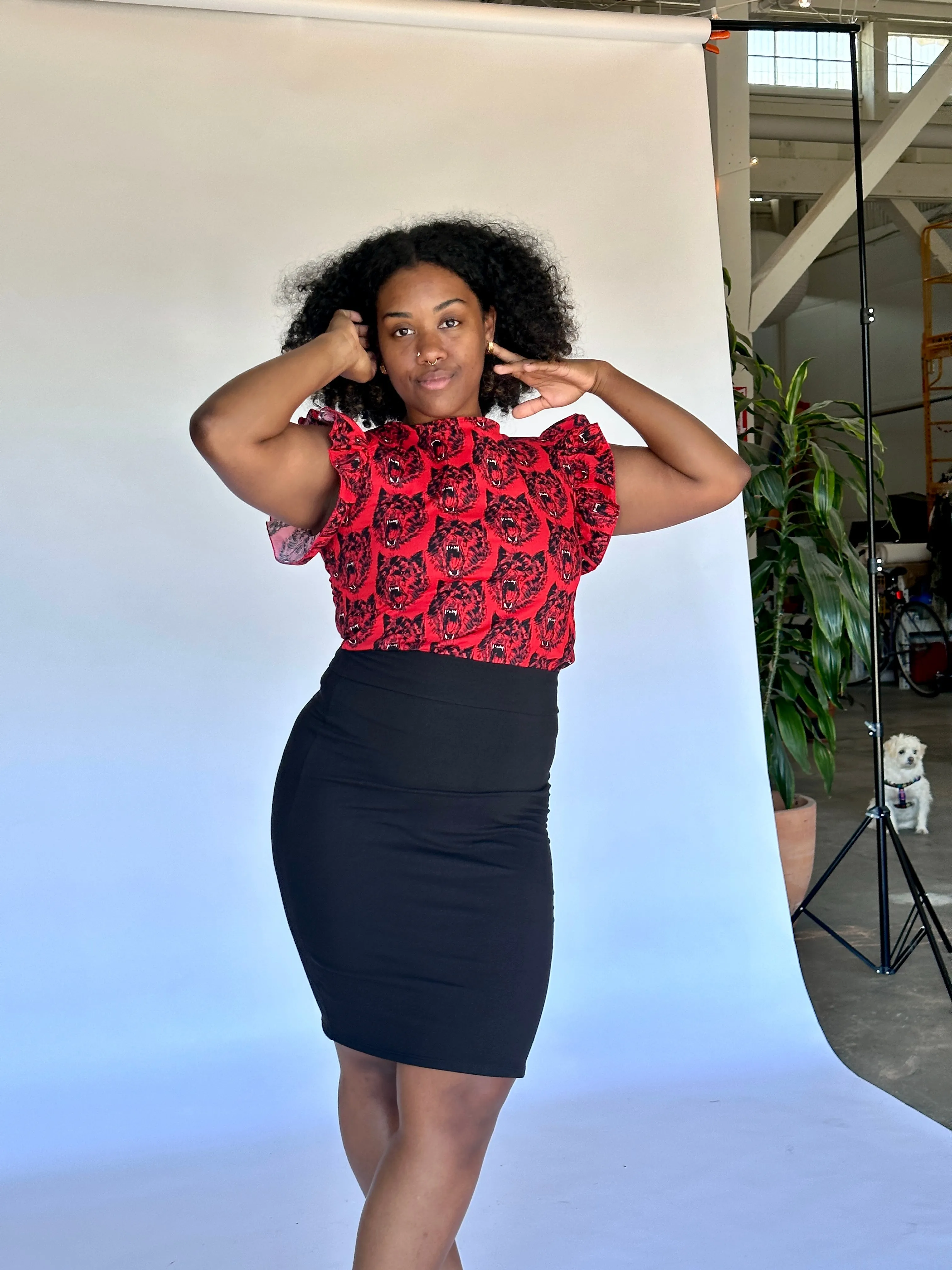 Wiggle Skirt Black sold by Nooworks product image thumbnail 5