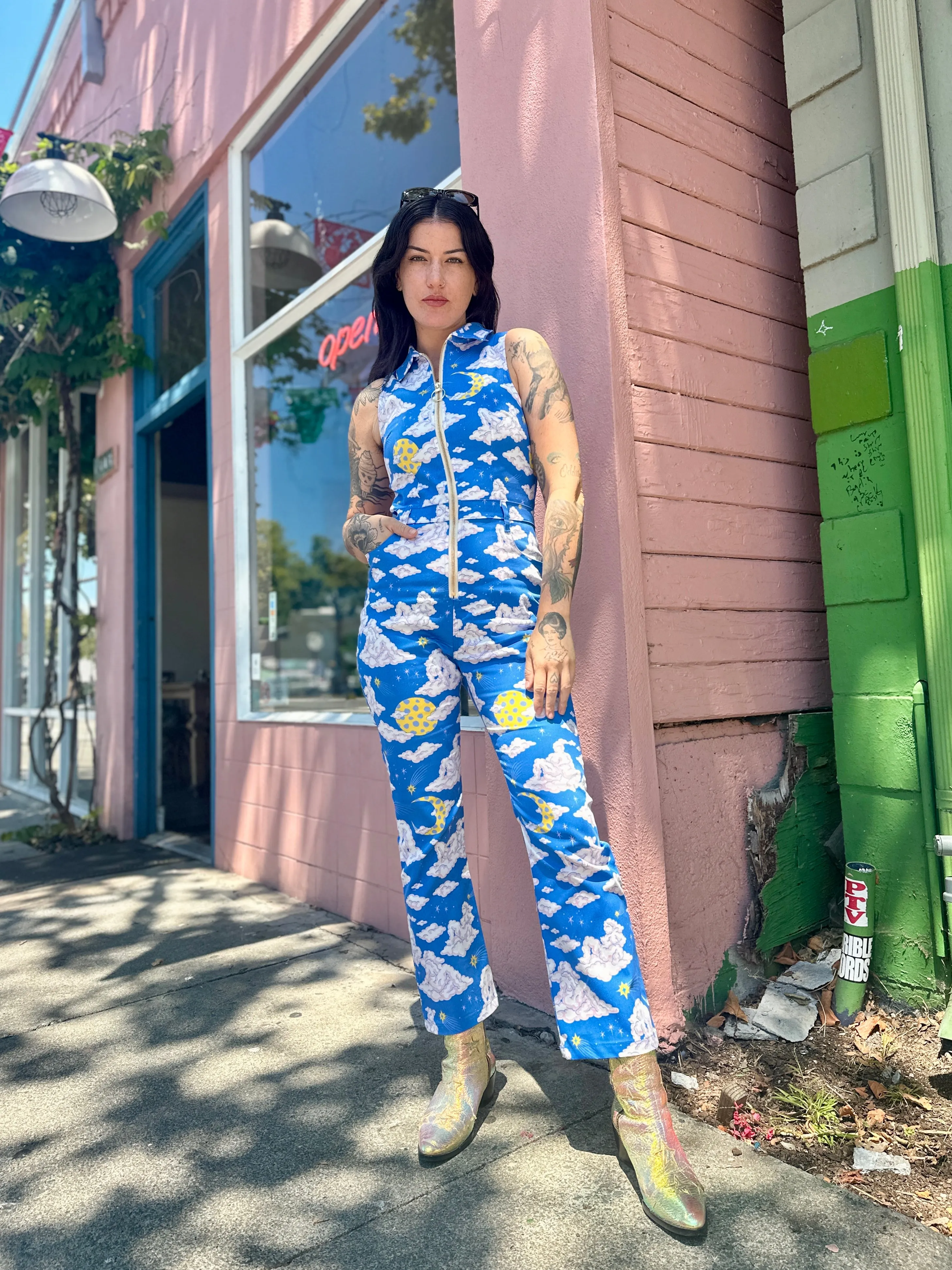 Twill Angelina Suit Cloud People sold by Nooworks