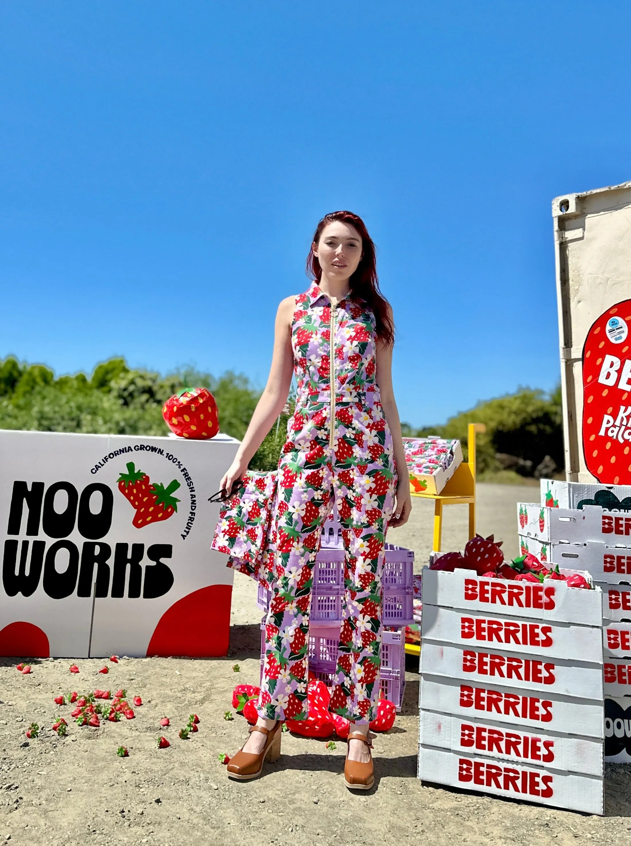 Twill Angelina Suit Berries sold by Nooworks product image thumbnail 2