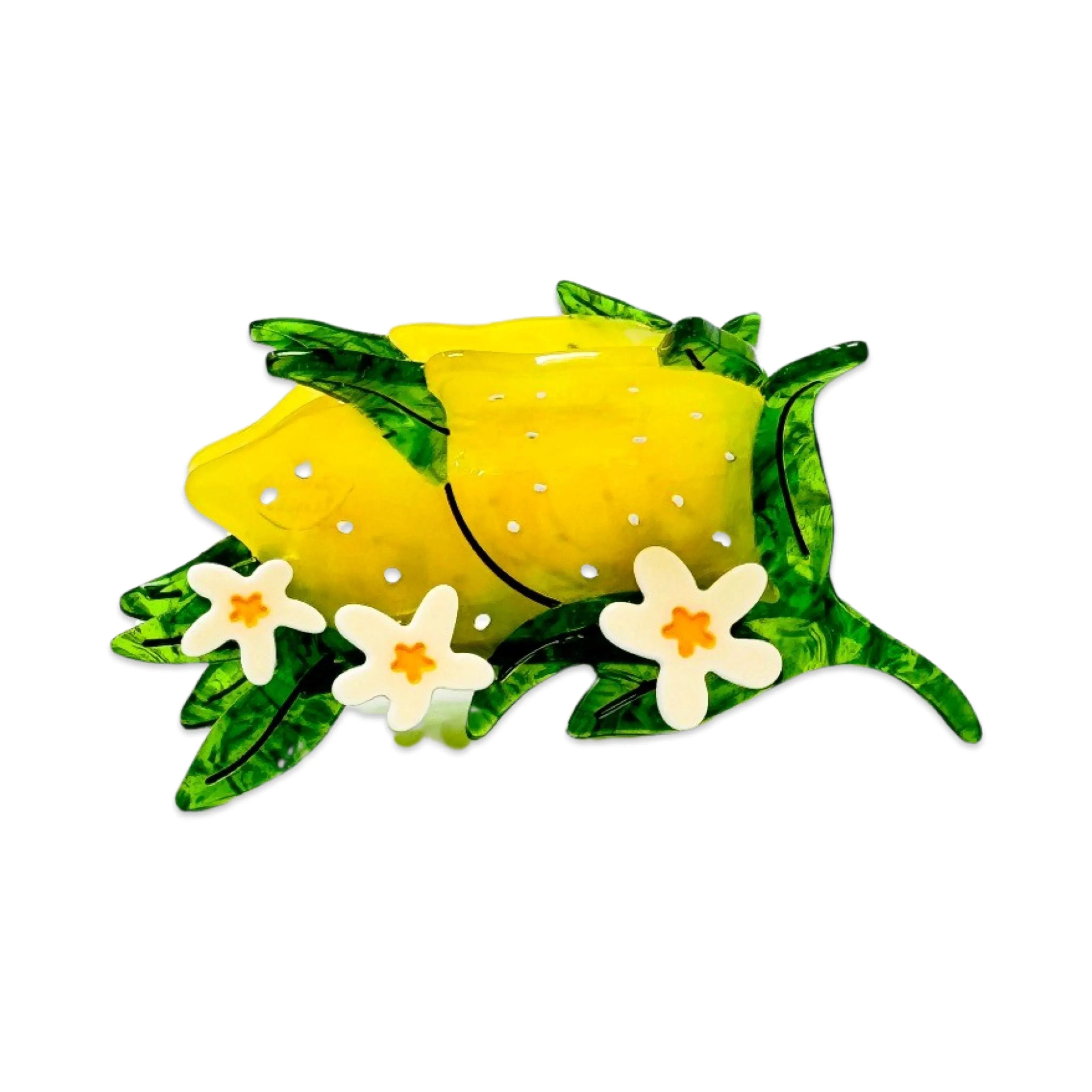 Lemon and Flowers Claw sold by Nooworks product image thumbnail 5