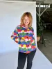 Chore Coat Rainbow Lumps sold by Nooworks