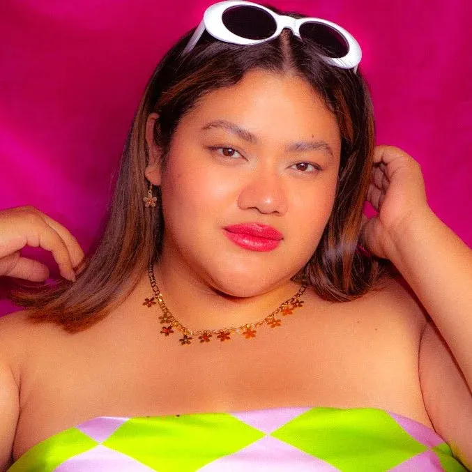 Silver Daisy Chain Necklace sold by Nooworks