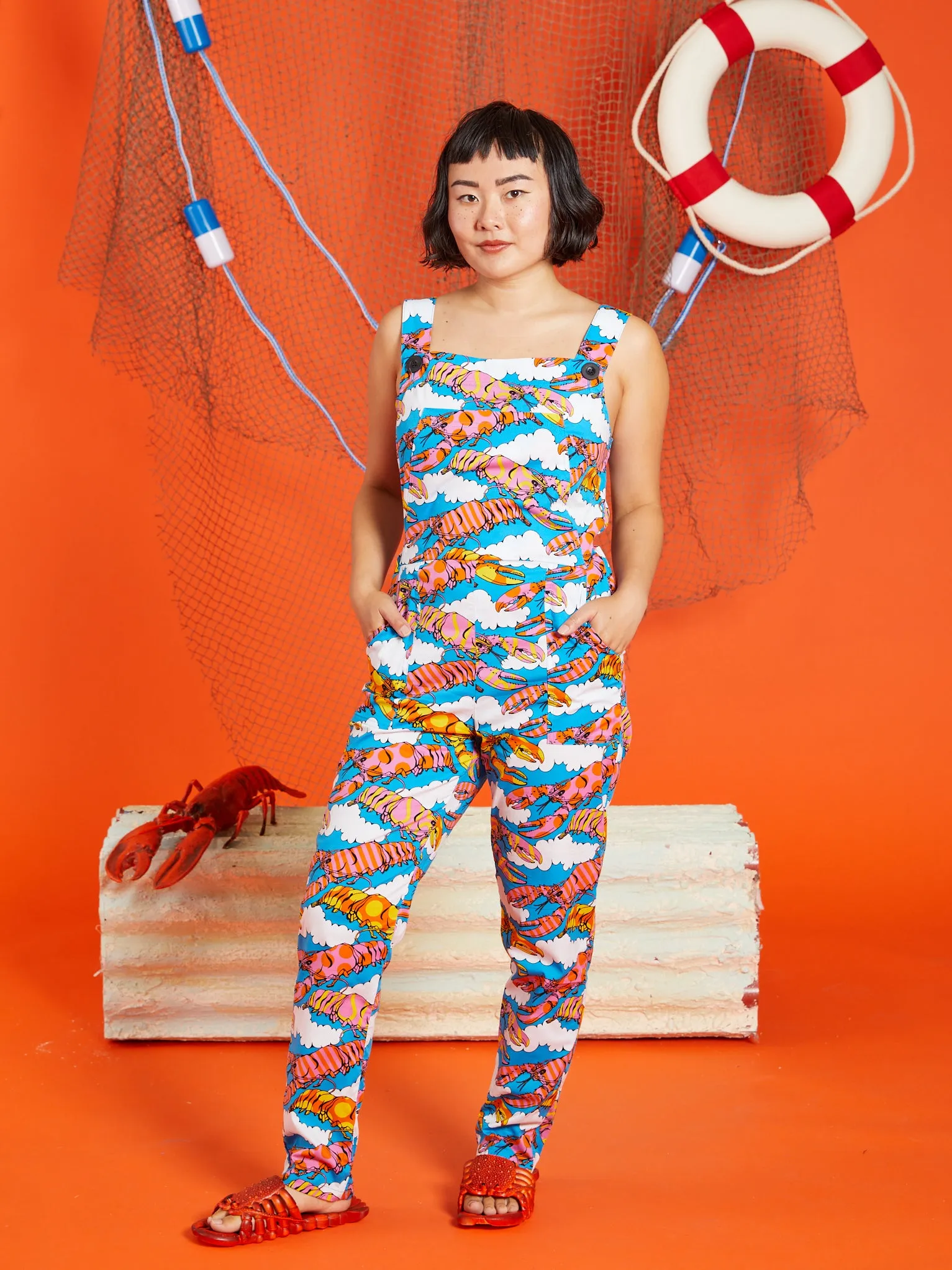 Overalls Lobster Dream sold by Nooworks product image thumbnail 2