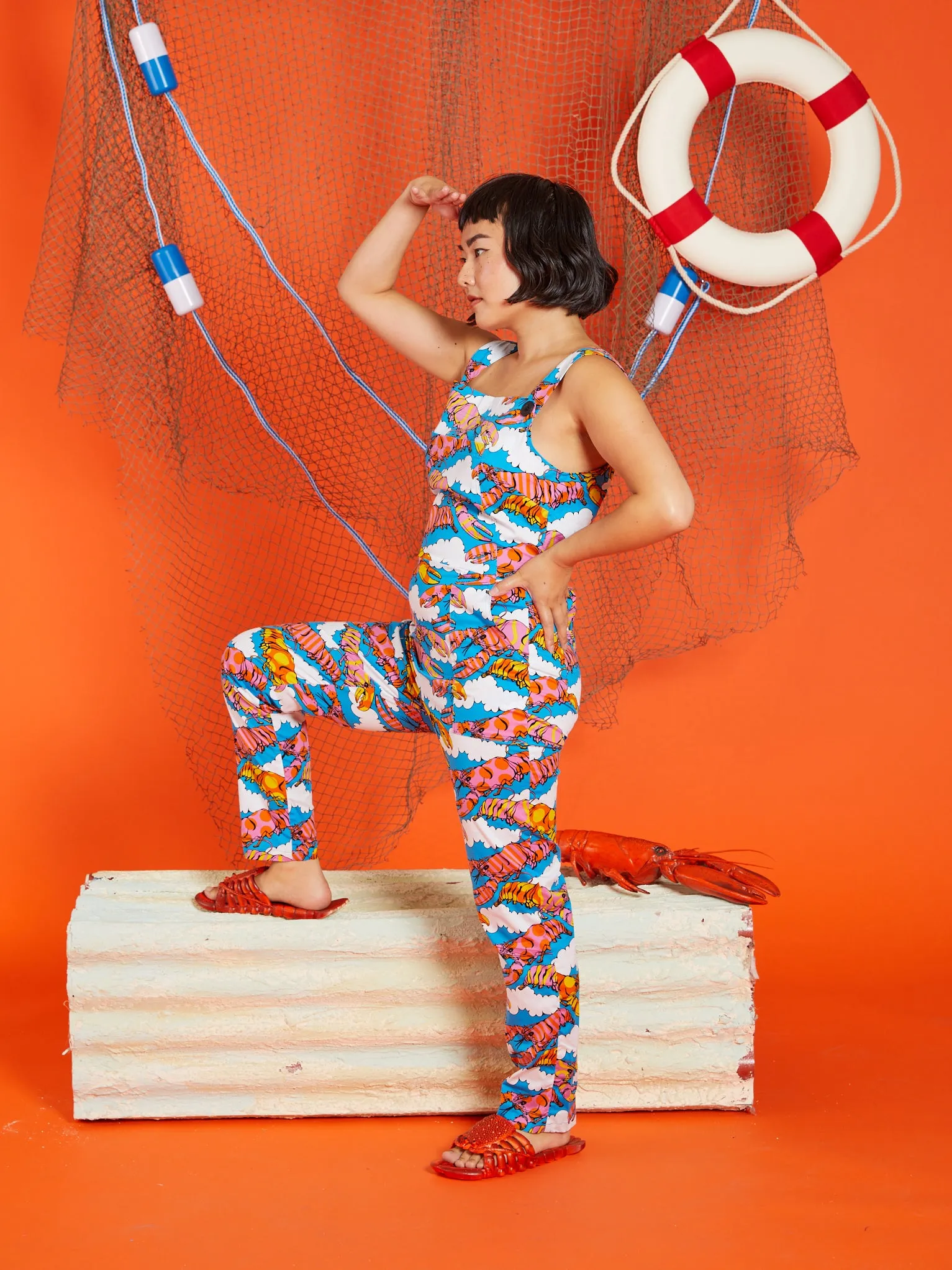 Overalls Lobster Dream sold by Nooworks product image thumbnail 4