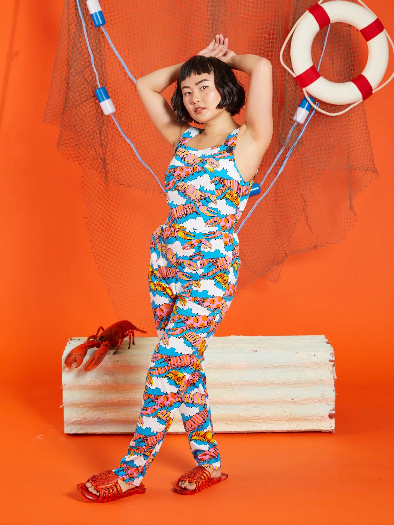 Overalls Lobster Dream sold by Nooworks product image thumbnail 3