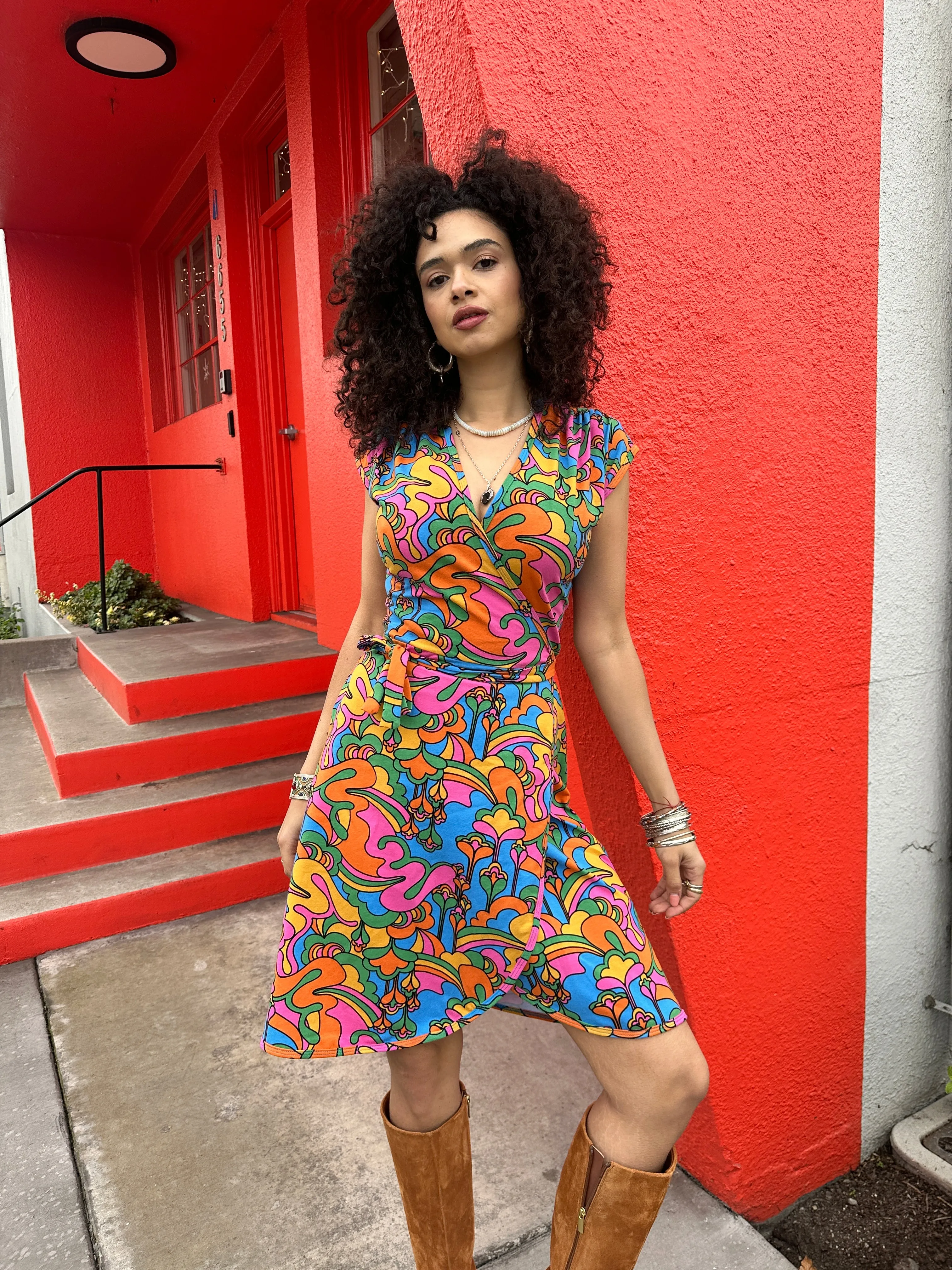 Wrap Dress Auderpopz sold by Nooworks product image thumbnail 4