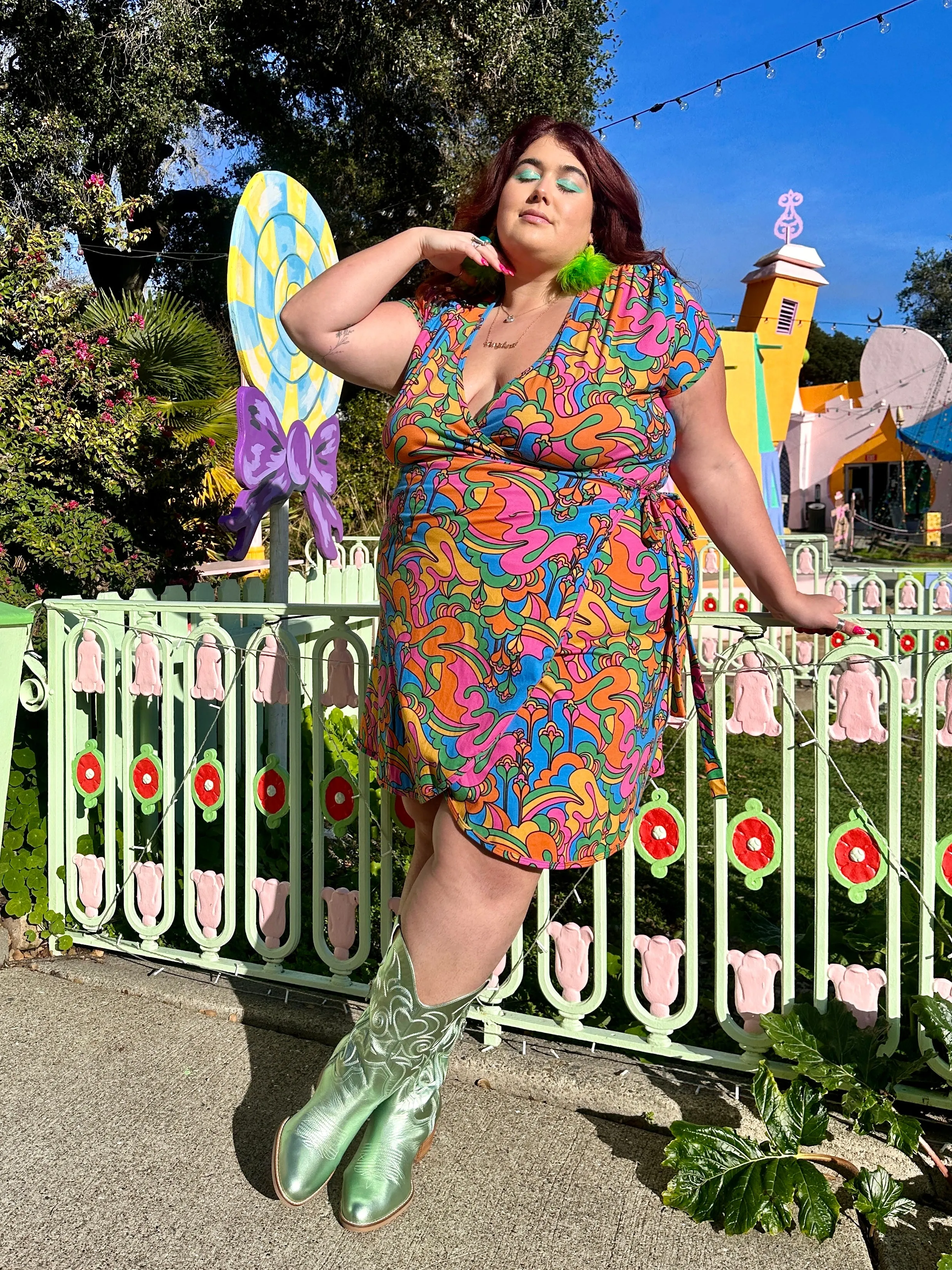 Wrap Dress Auderpopz sold by Nooworks product image thumbnail 2