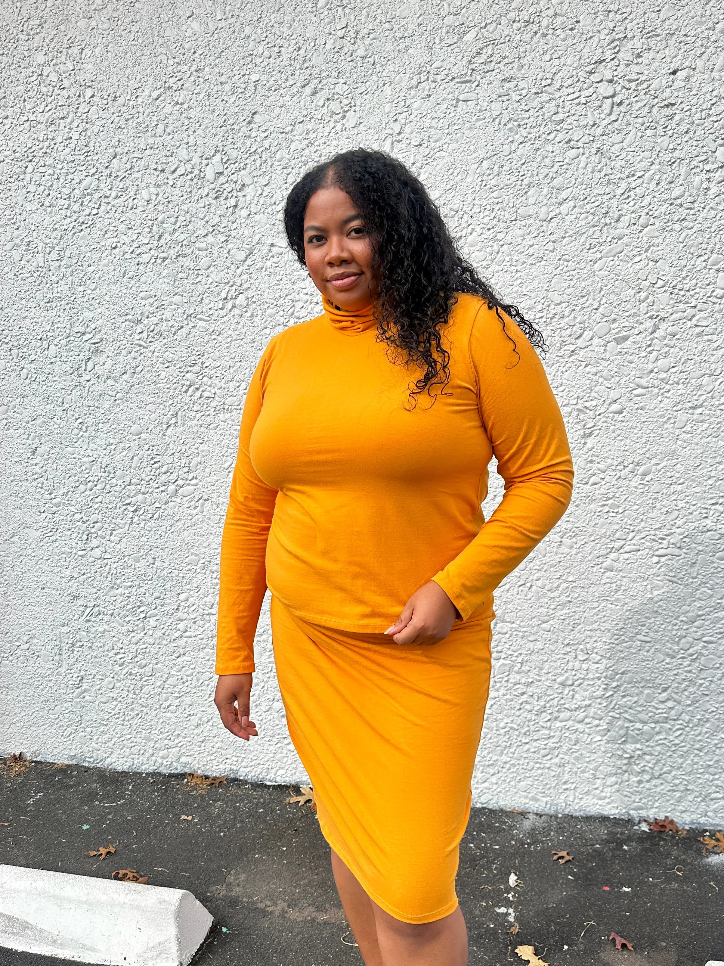 Wiggle Skirt Mustard sold by Nooworks product image thumbnail 4