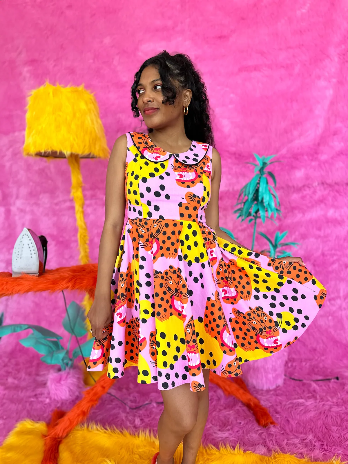 Peter Pan Dress Micotti Cat sold by Nooworks