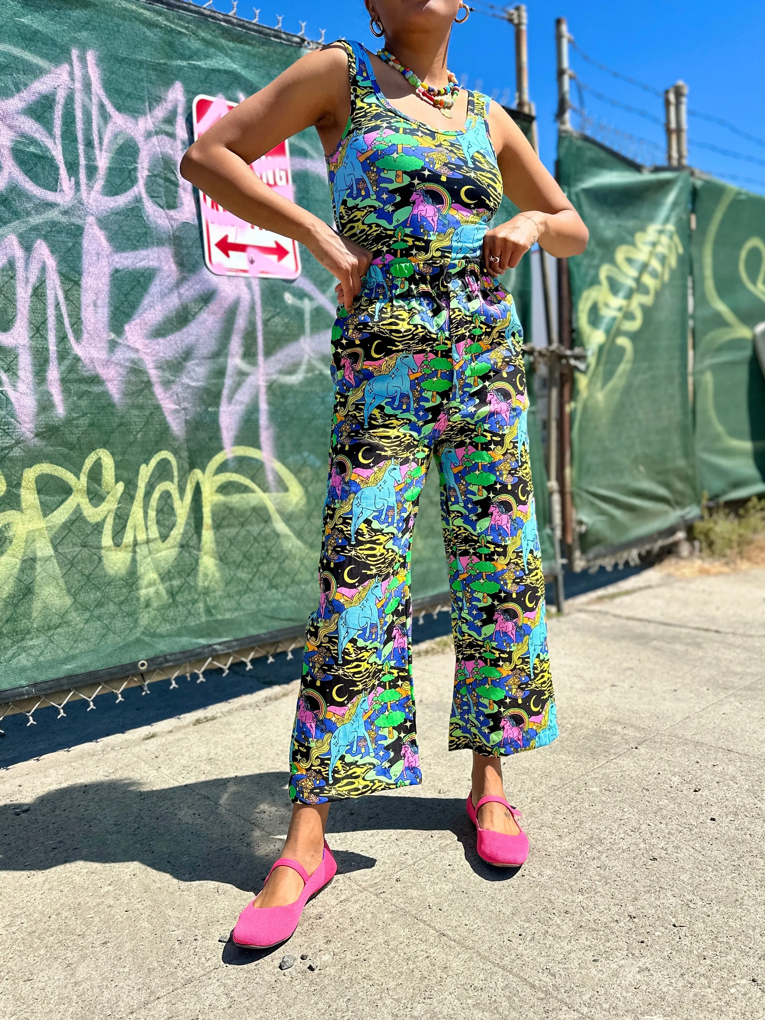 Linen Catalina Pant Unicorn sold by Nooworks product image thumbnail 5