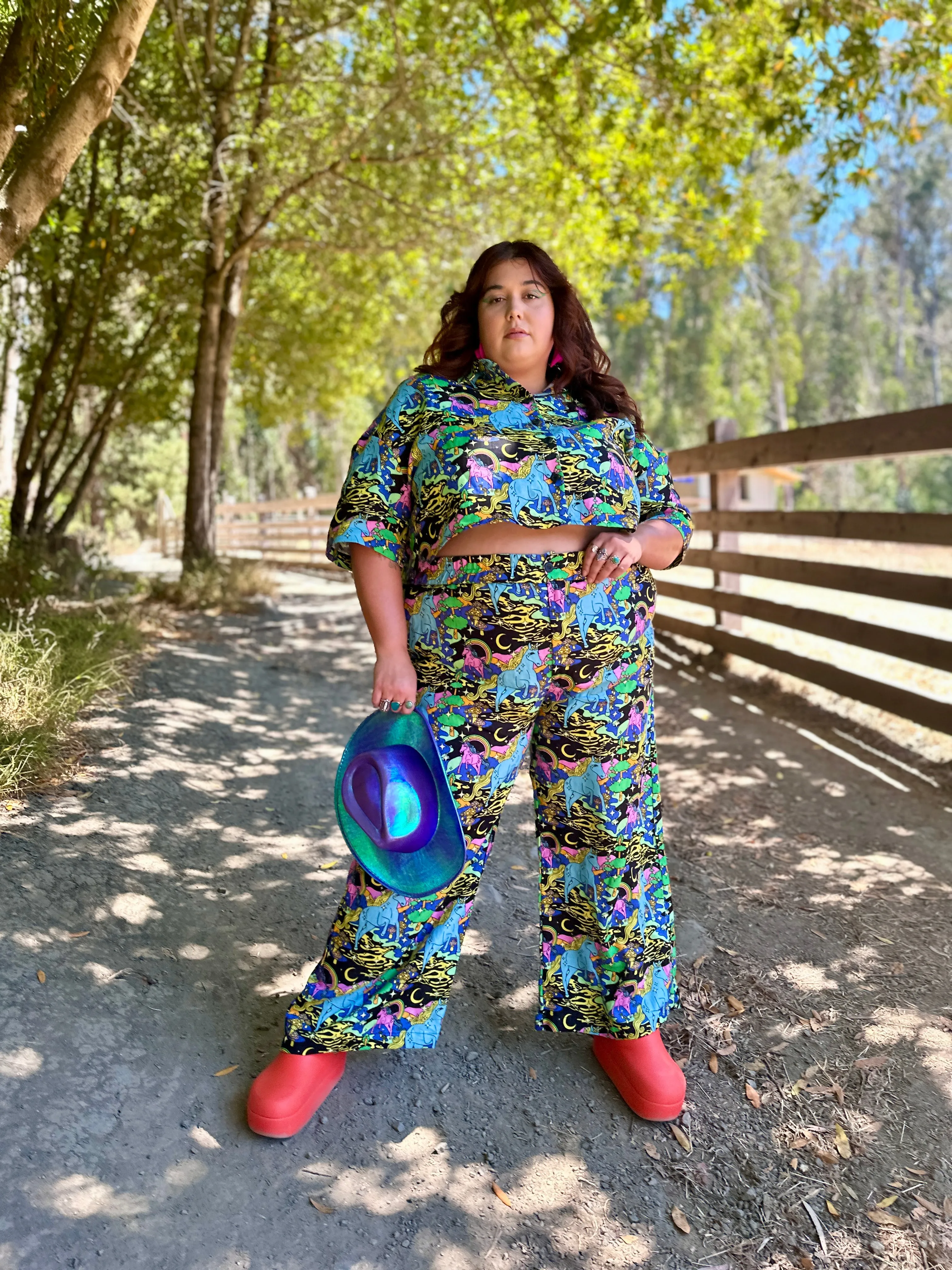 Linen Catalina Pant Unicorn sold by Nooworks product image thumbnail 4