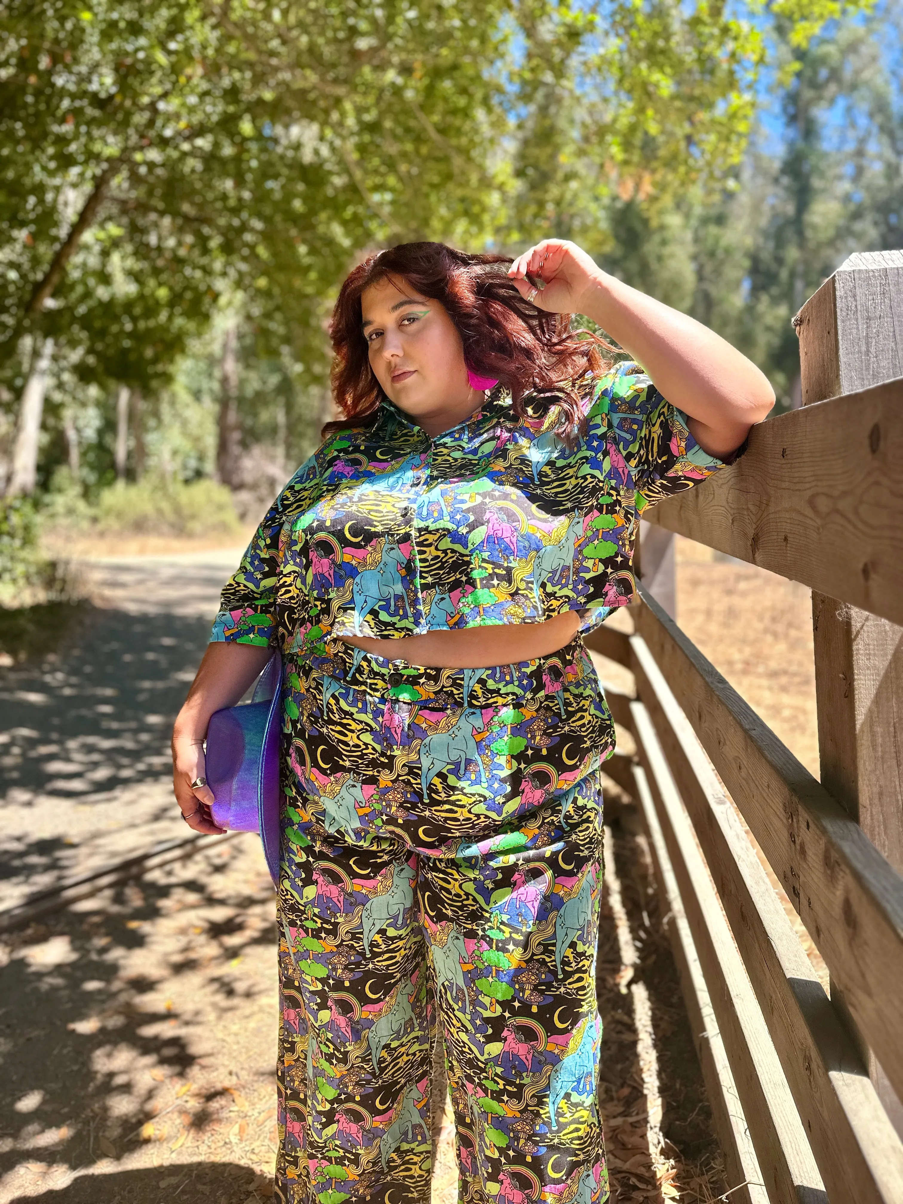 Linen Catalina Pant Unicorn sold by Nooworks product image thumbnail 3