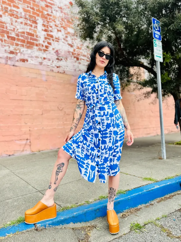 Holiday Dress Dutch Garden sold by Nooworks