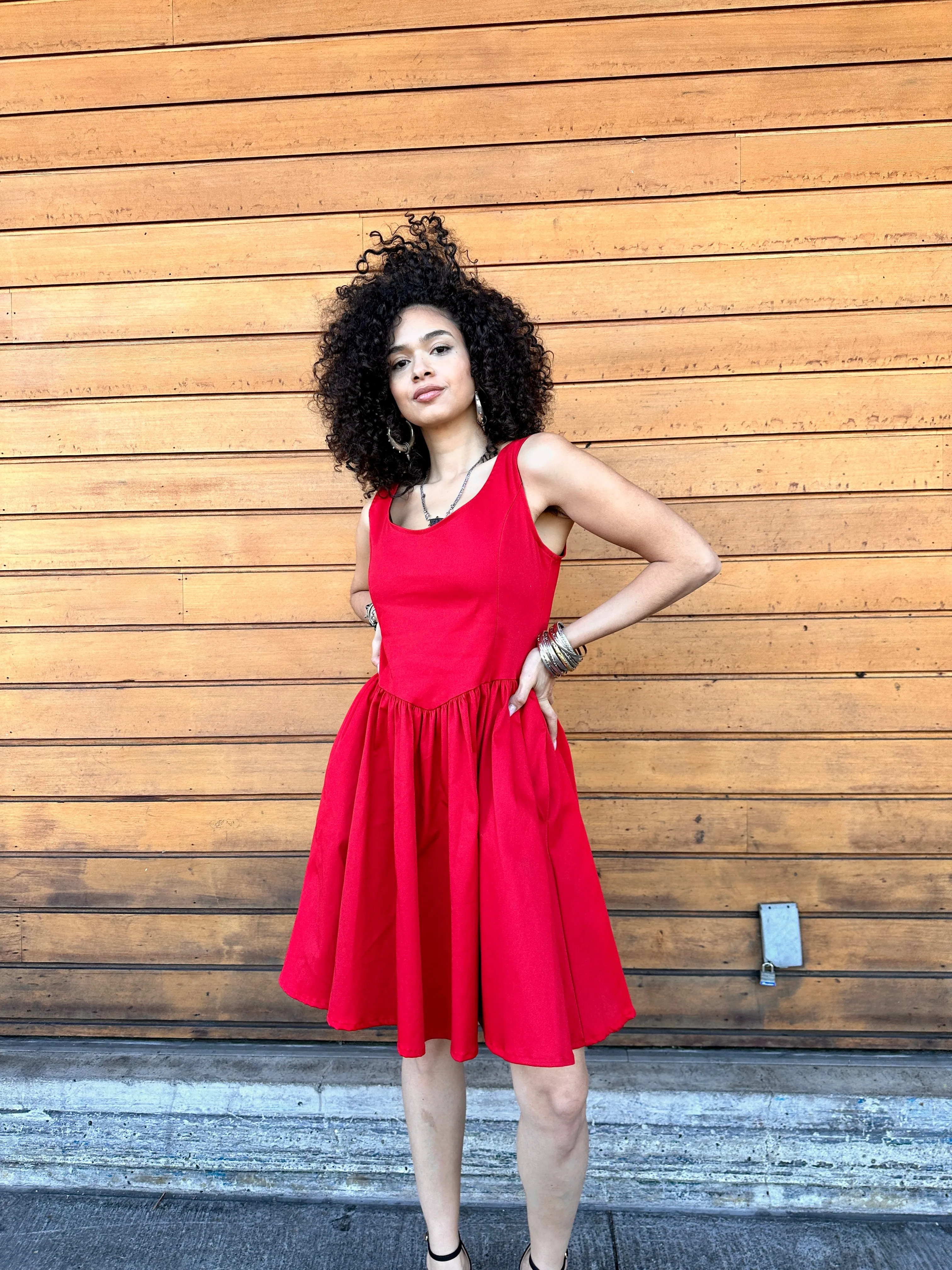 Mini Misty Red Twill sold by Nooworks