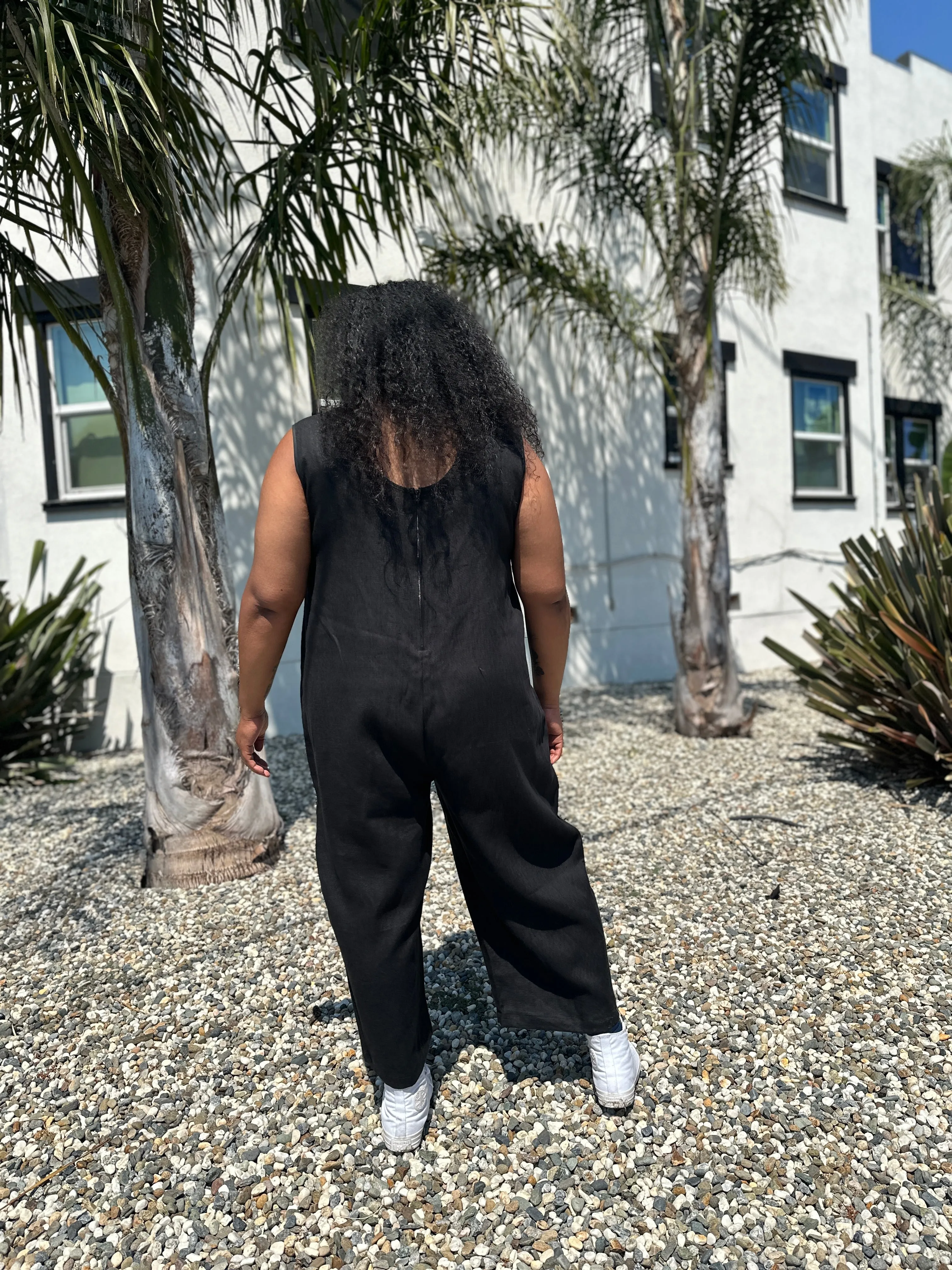 Linen Garden Suit Black sold by Nooworks product image thumbnail 5