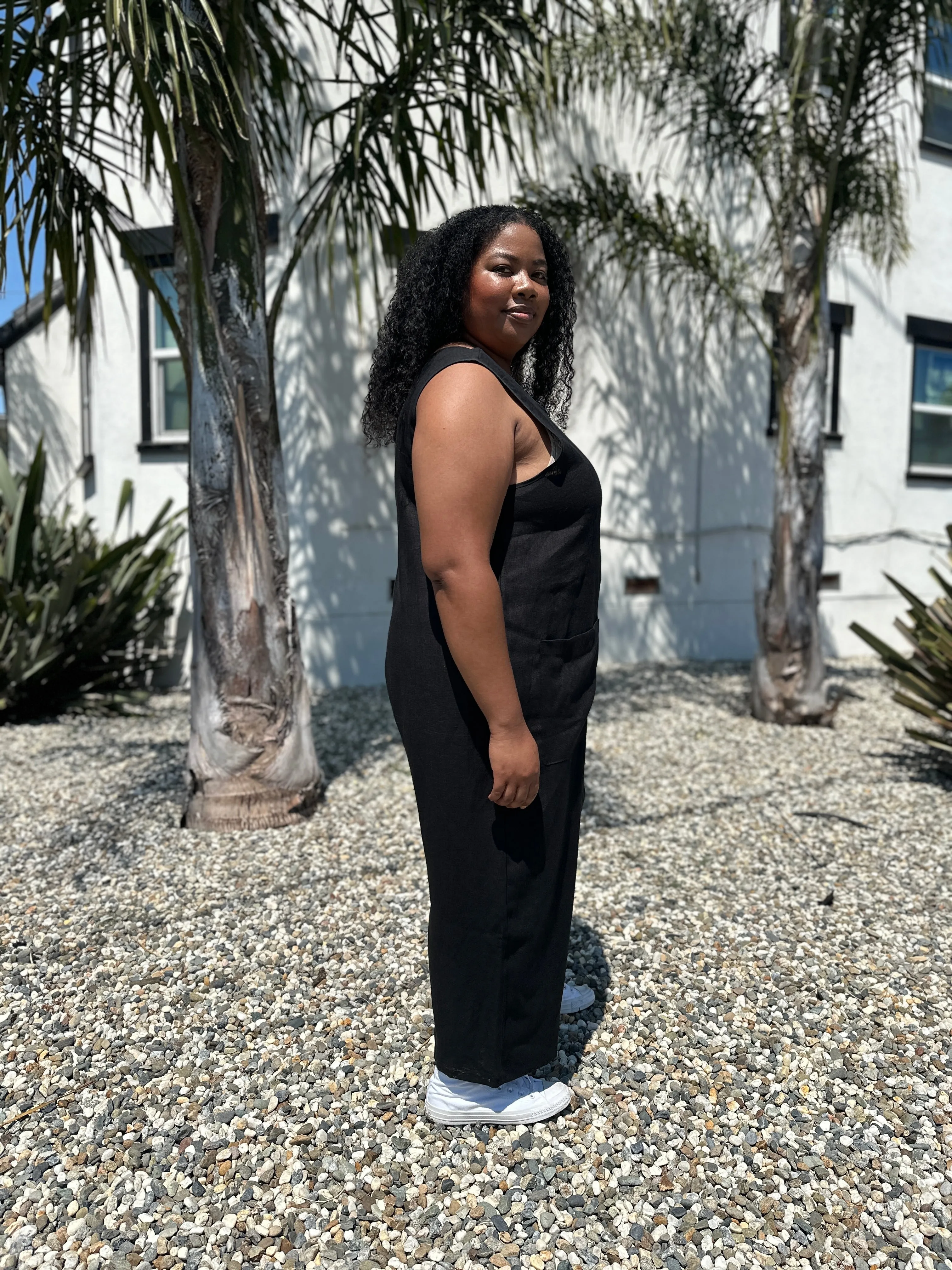 Linen Garden Suit Black sold by Nooworks product image thumbnail 4