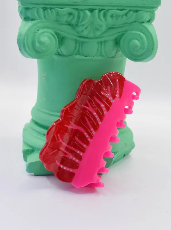 Glowing Chard Red Hair Claw sold by Nooworks