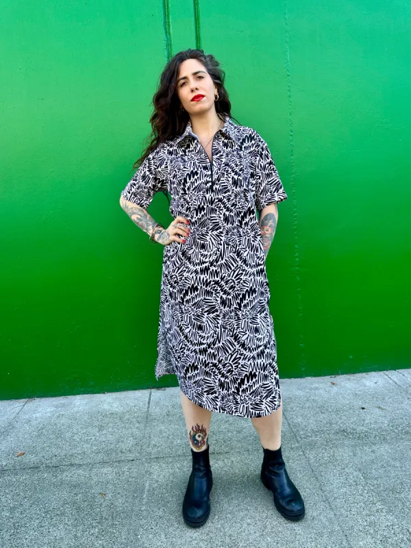 Work Dress Zig Zag sold by Nooworks