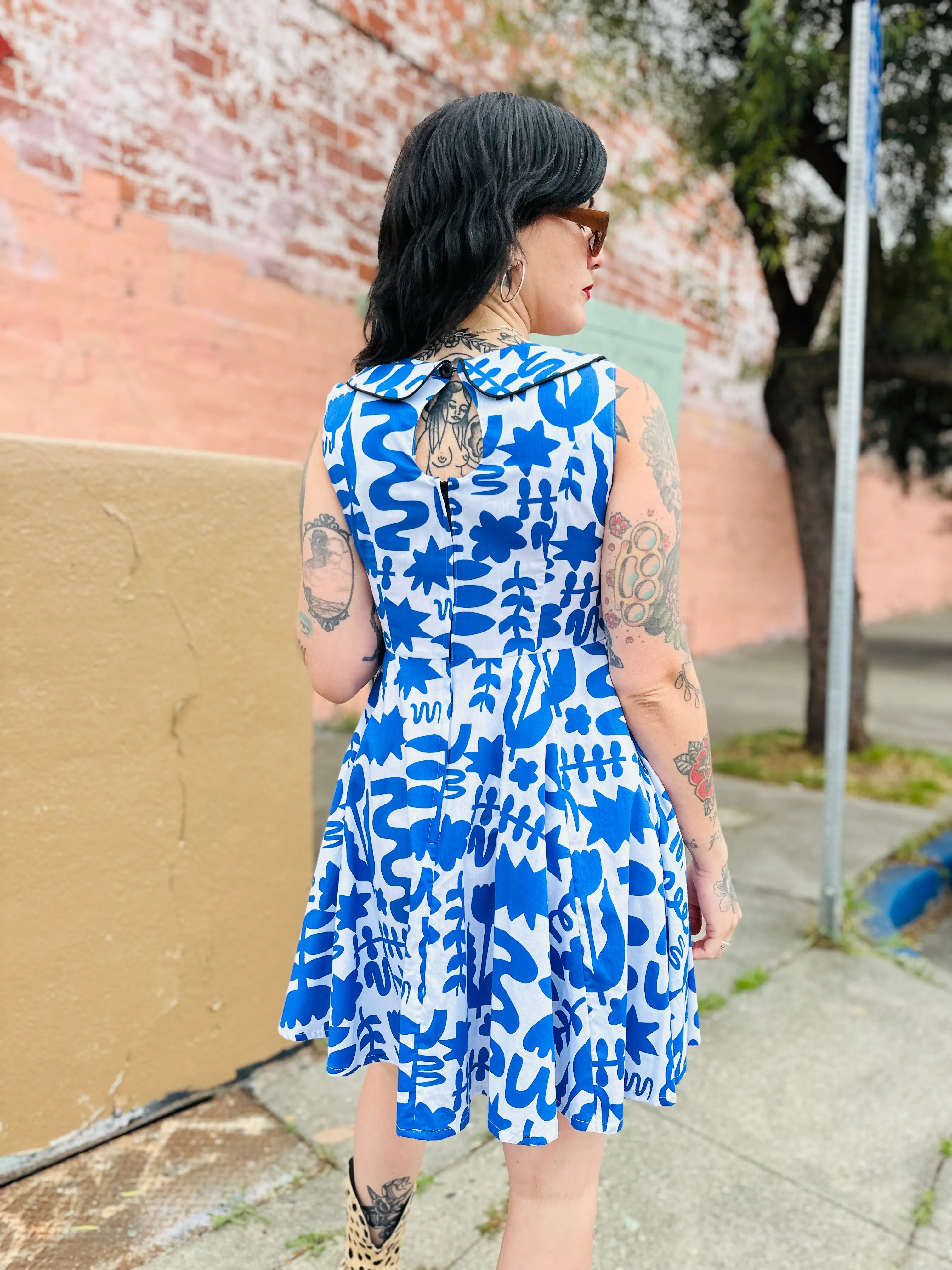 Peter Pan Dress Dutch Garden sold by Nooworks product image thumbnail 5