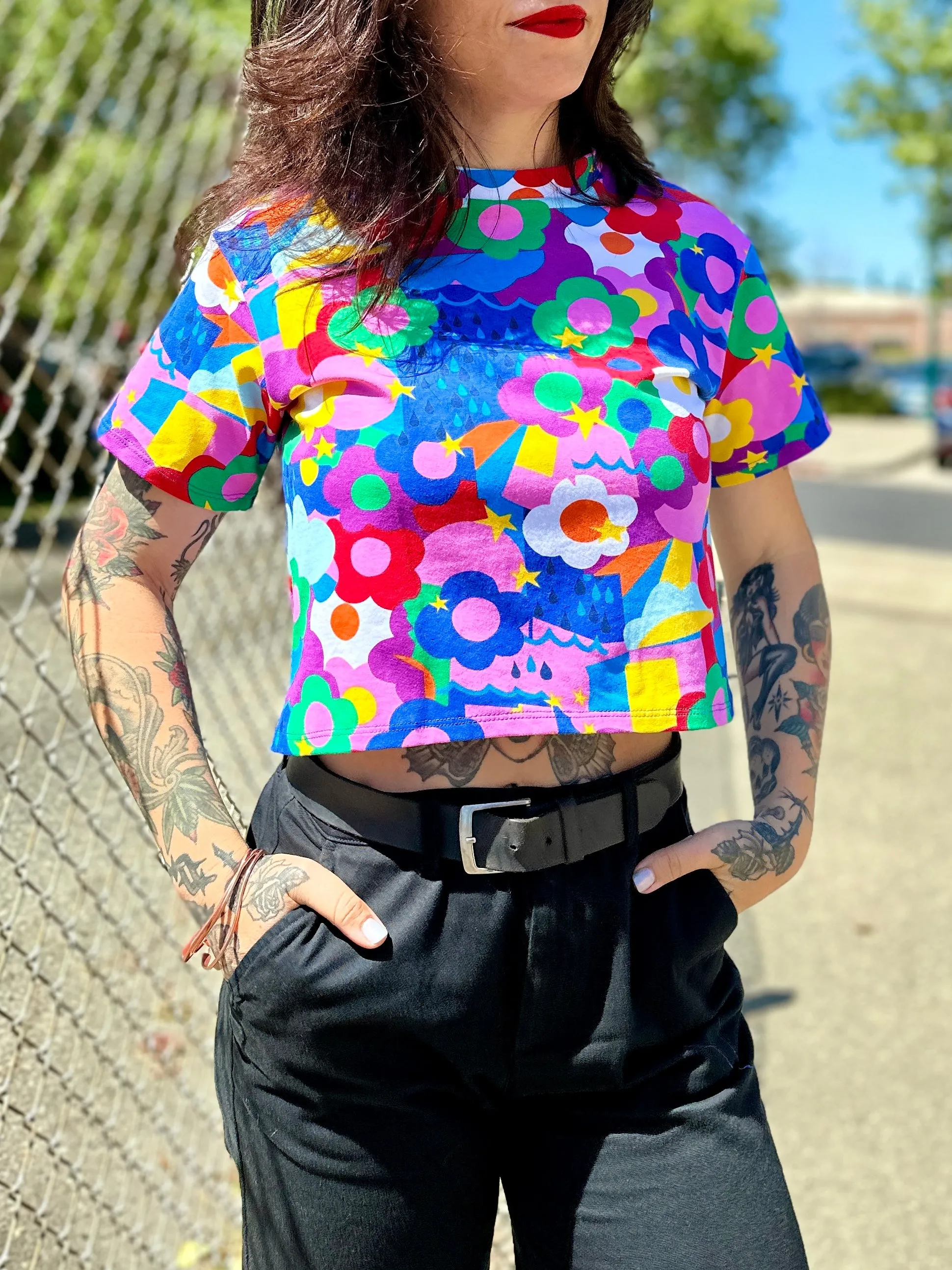 Crop Top Summer Daze sold by Nooworks product image thumbnail 3