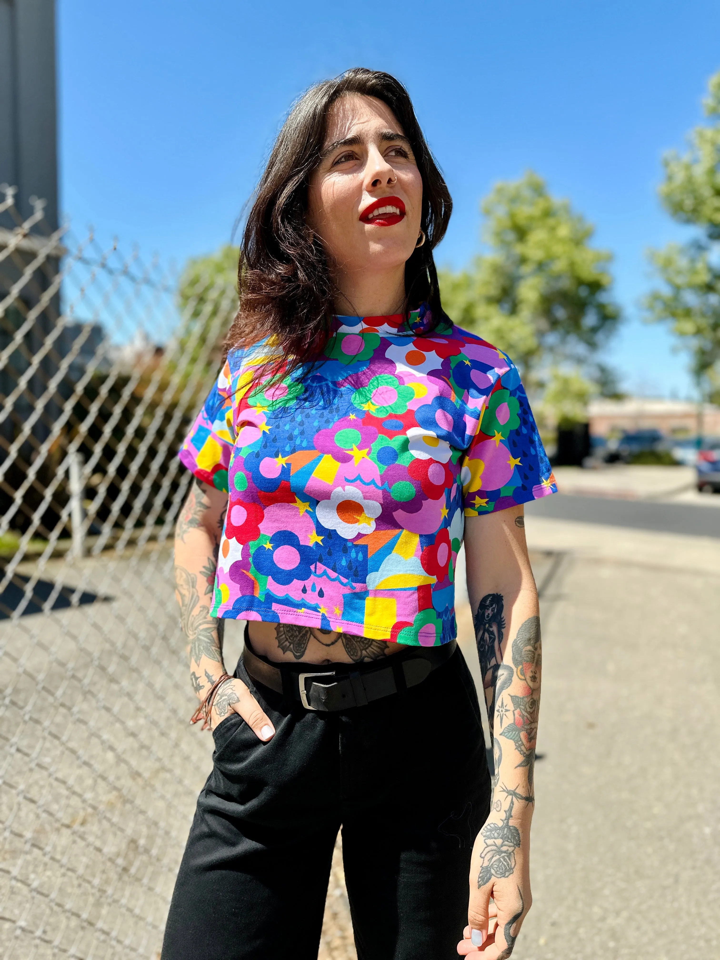 Crop Top Summer Daze sold by Nooworks