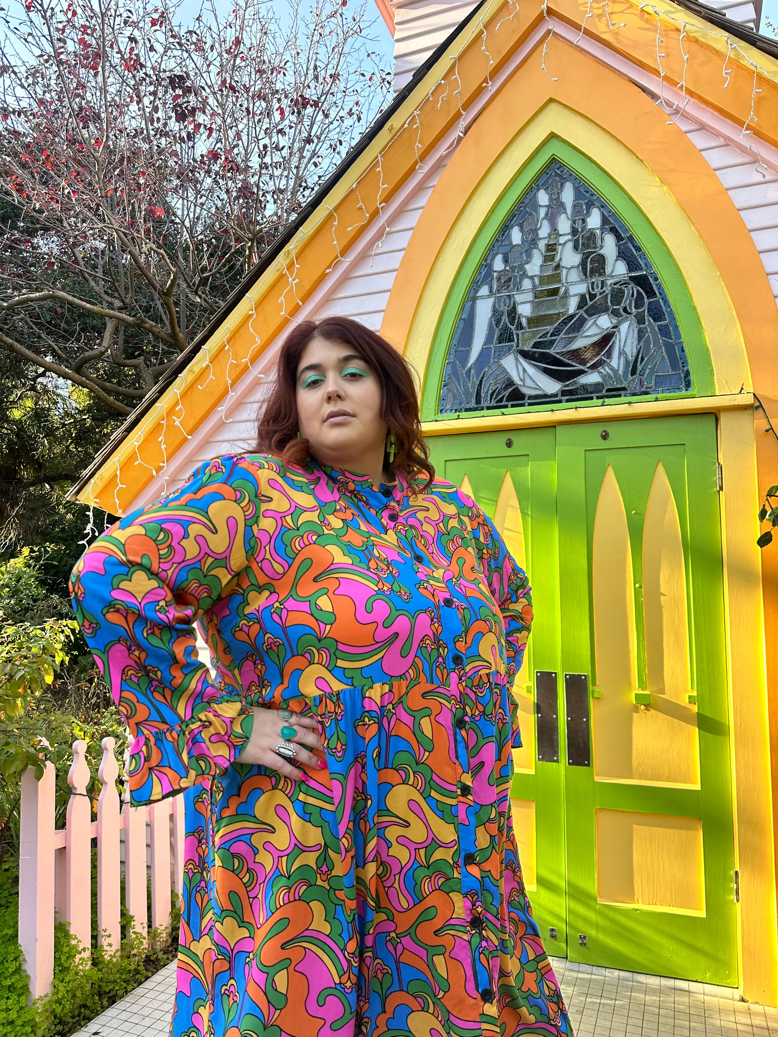 Olive Dress Auderpopz sold by Nooworks product image thumbnail 5