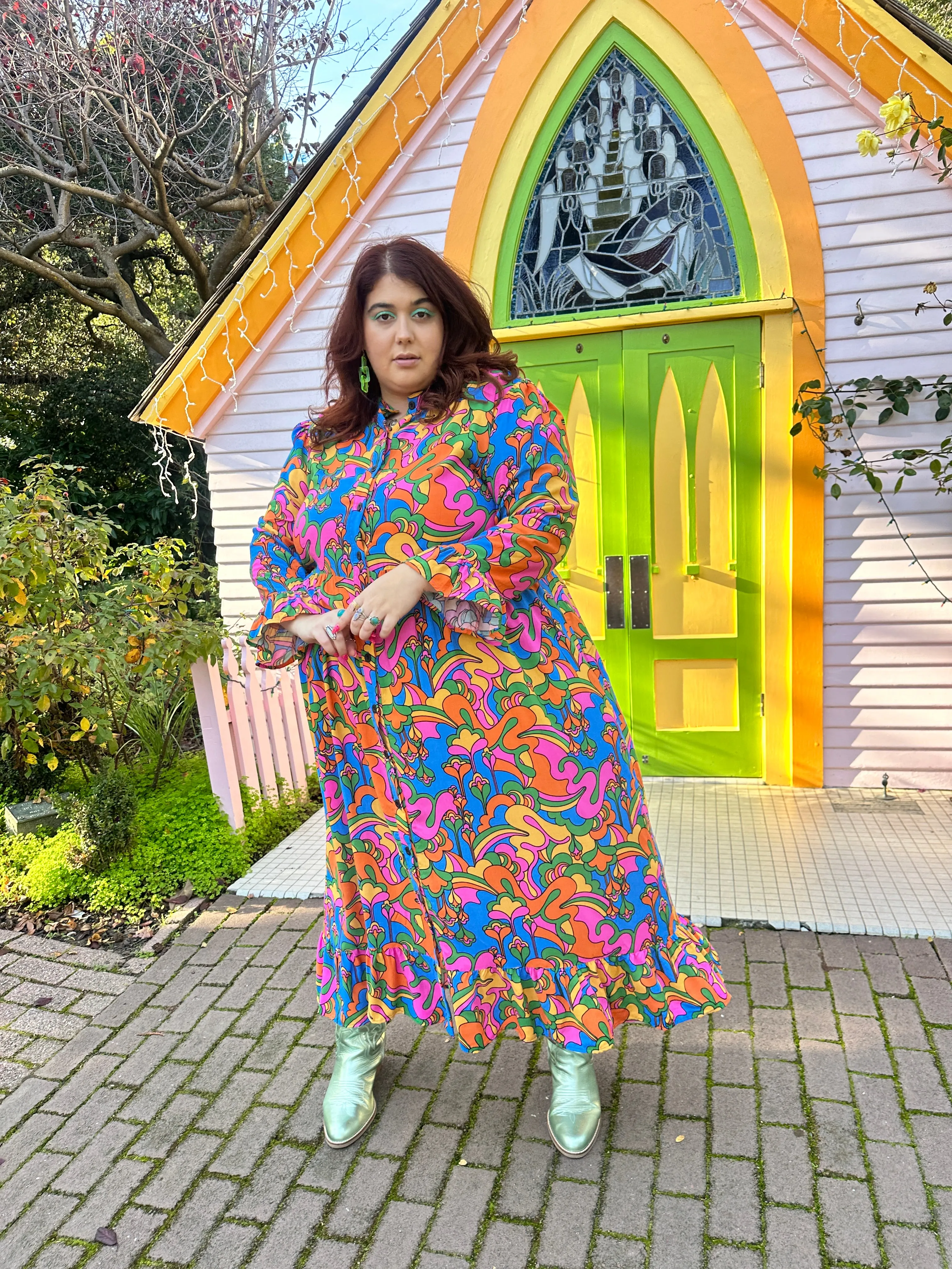 Olive Dress Auderpopz sold by Nooworks product image thumbnail 4