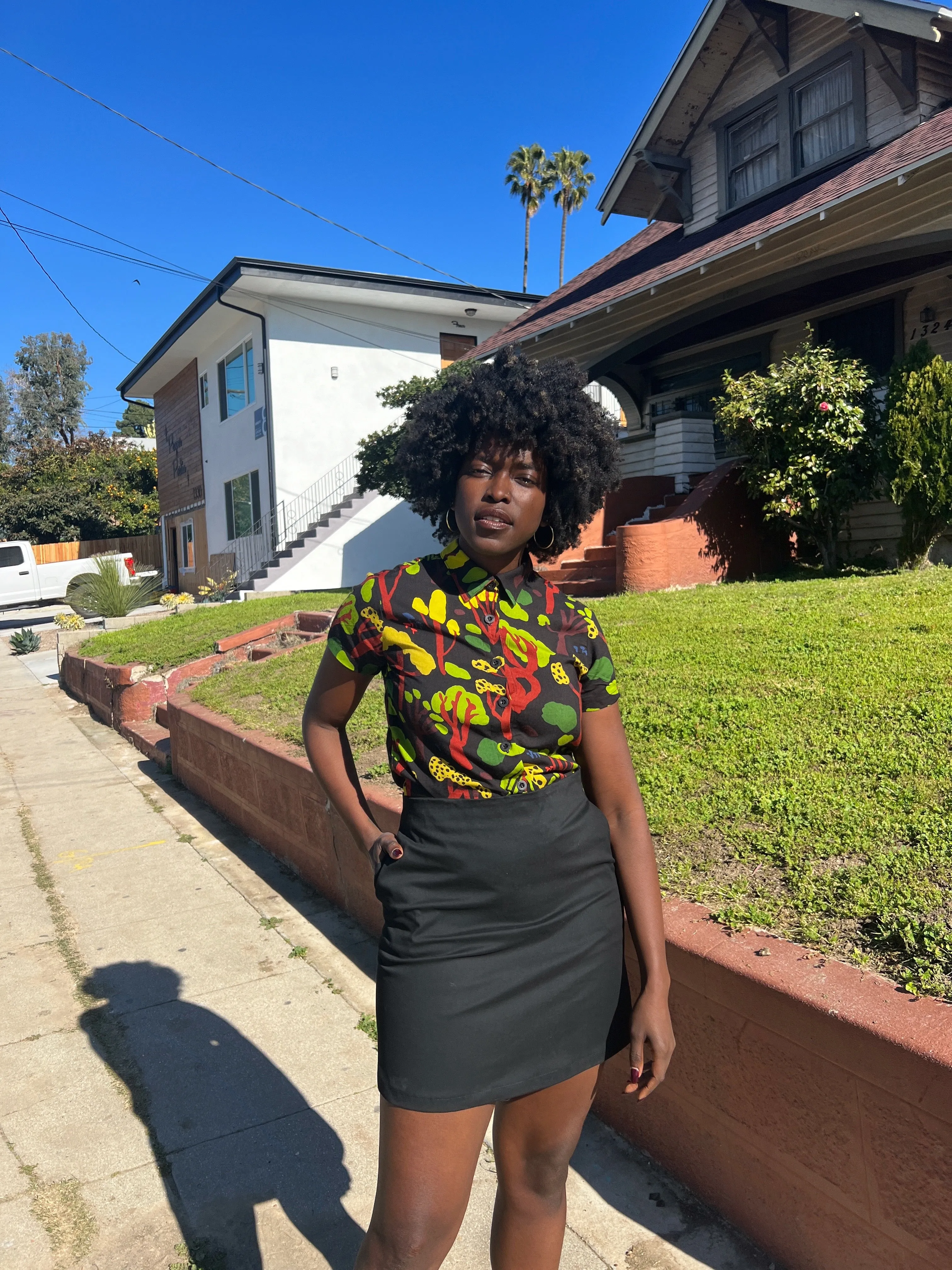 Mini Skirt Black sold by Nooworks