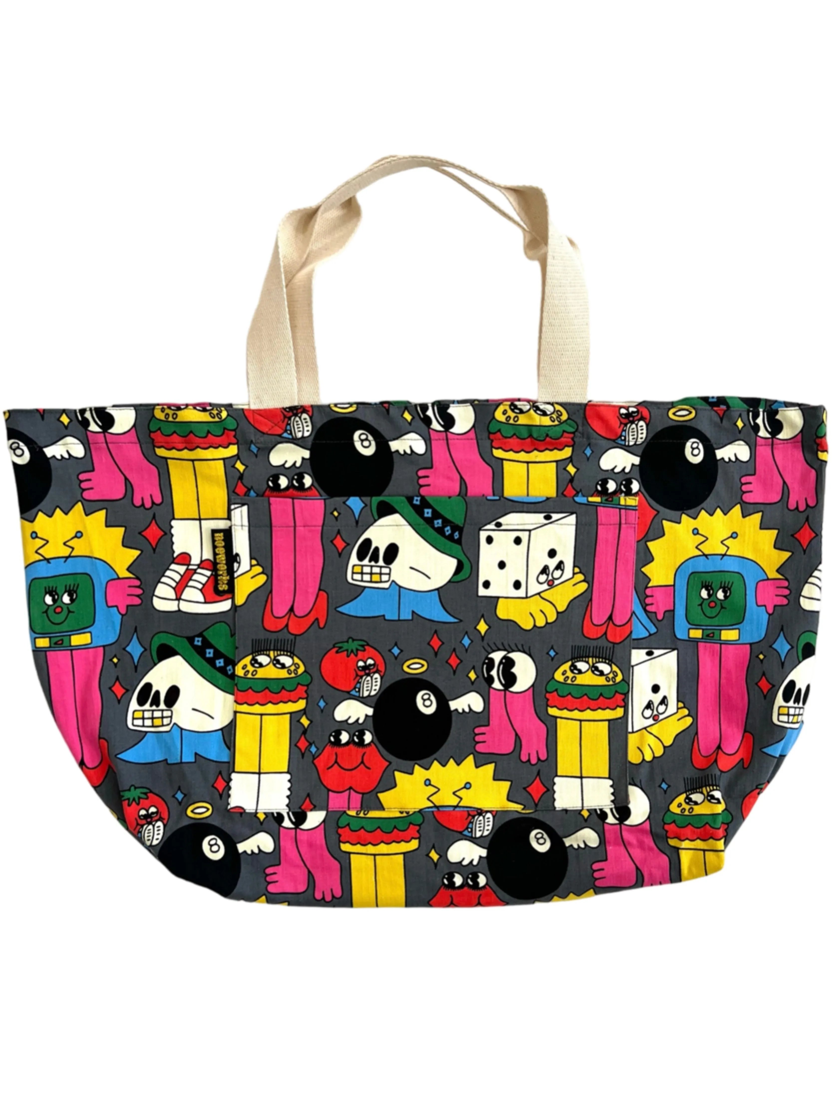 The Mega Tote - Burger Babie sold by Nooworks