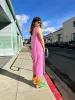Linen Garden Suit Taffy Pink sold by Nooworks