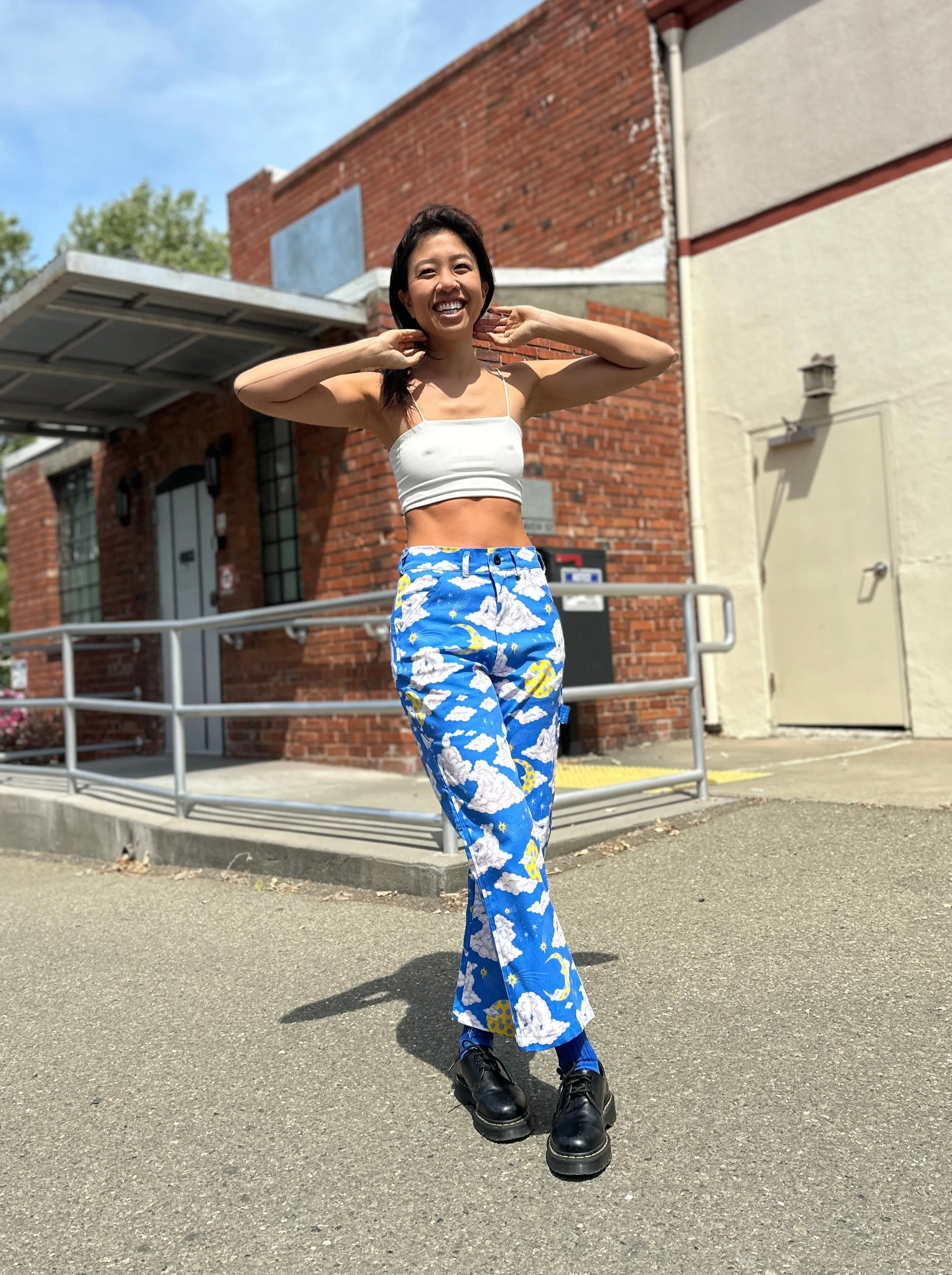 Painter Pant Cloud People sold by Nooworks product image thumbnail 4