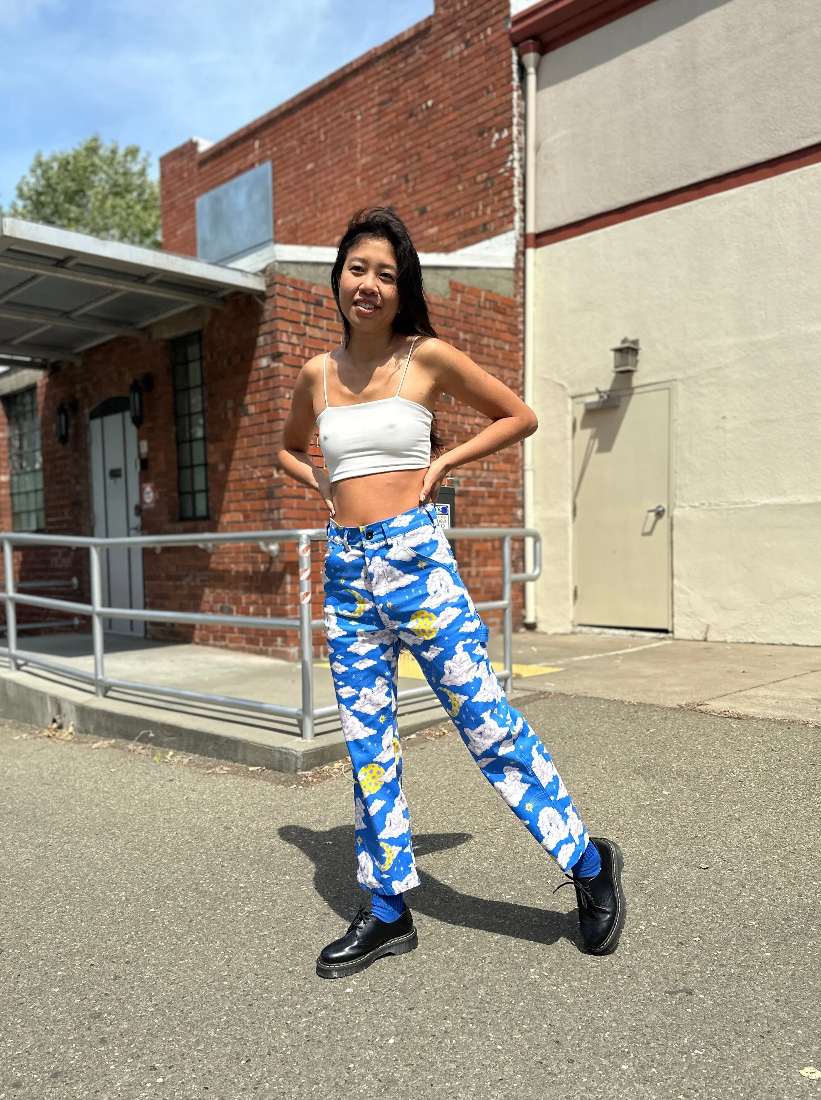 Painter Pant Cloud People sold by Nooworks product image thumbnail 3