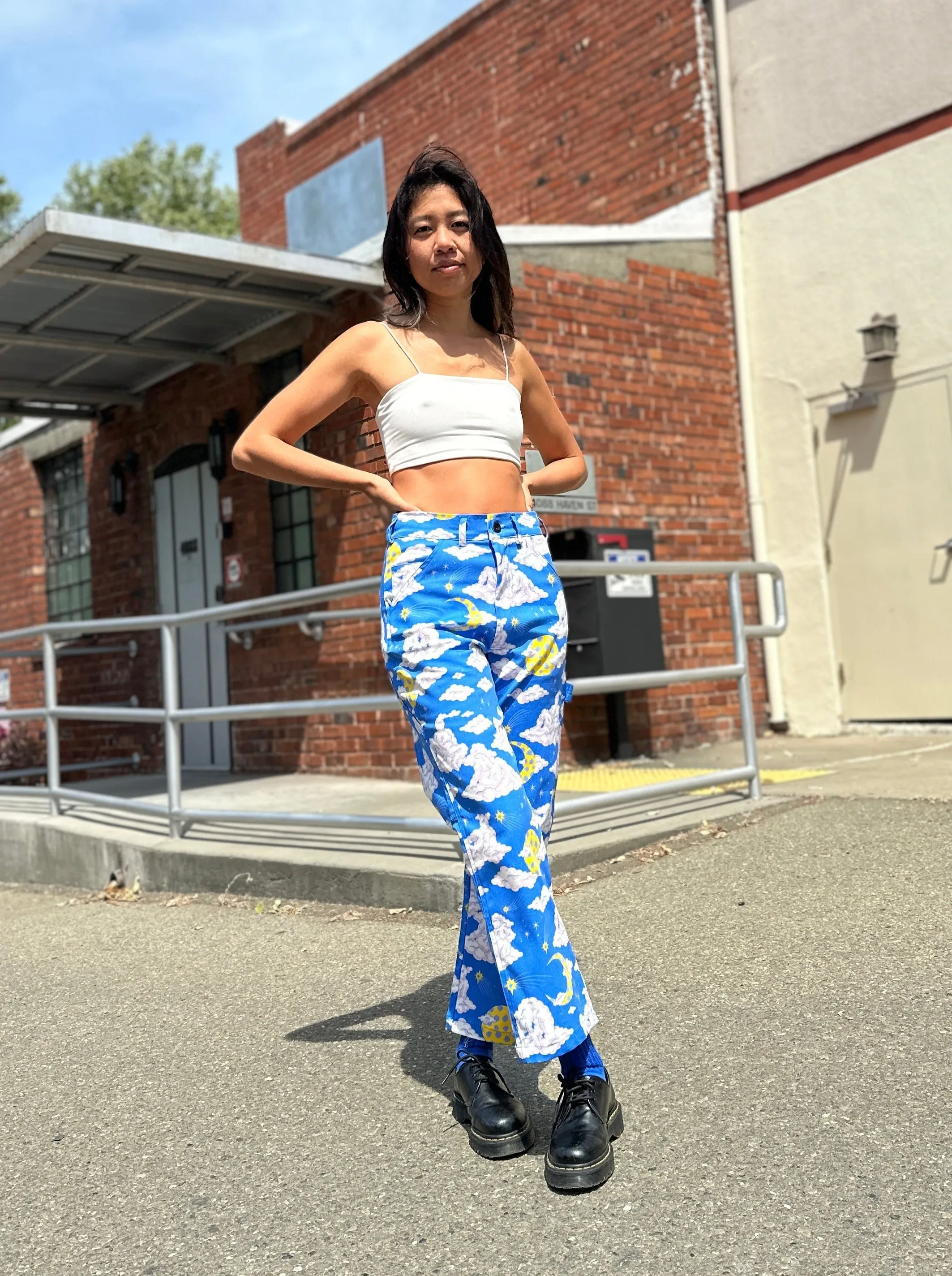 Painter Pant Cloud People sold by Nooworks product image thumbnail 2