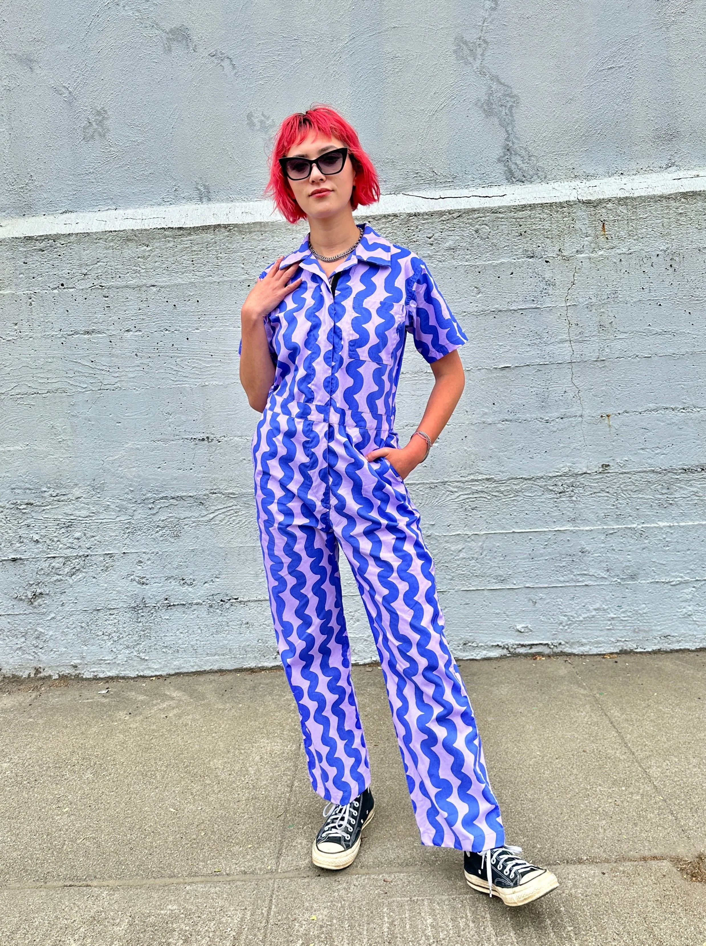 Twill Coveralls Squiggle sold by Nooworks product image thumbnail 2