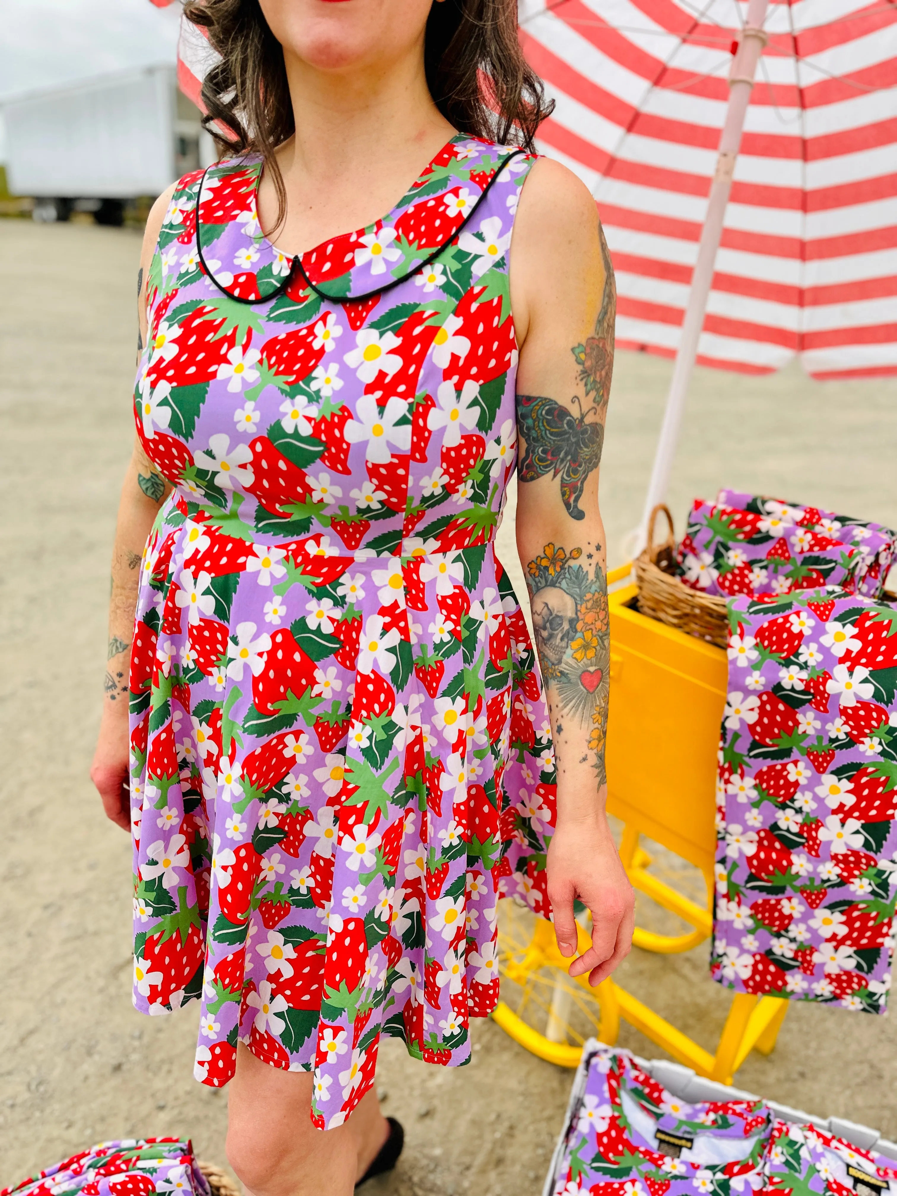 Peter Pan Dress Berries sold by Nooworks product image thumbnail 3