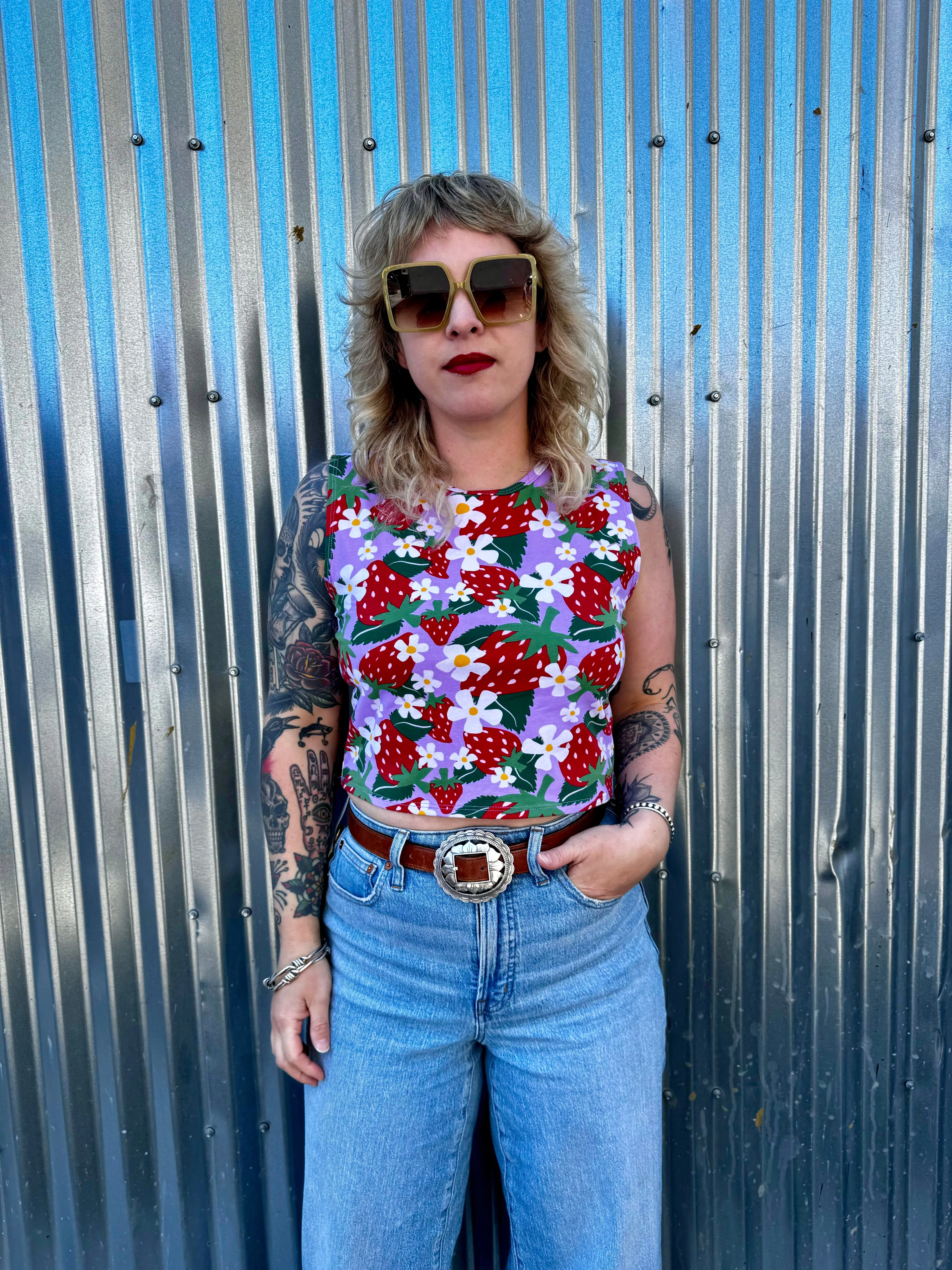 Summer Tank Berries sold by Nooworks