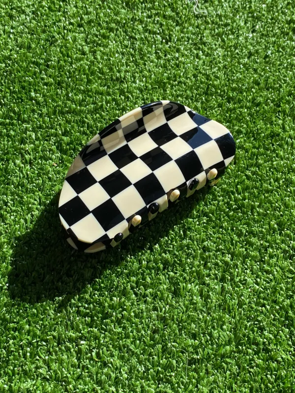 Checker Claw - Black & White sold by Nooworks
