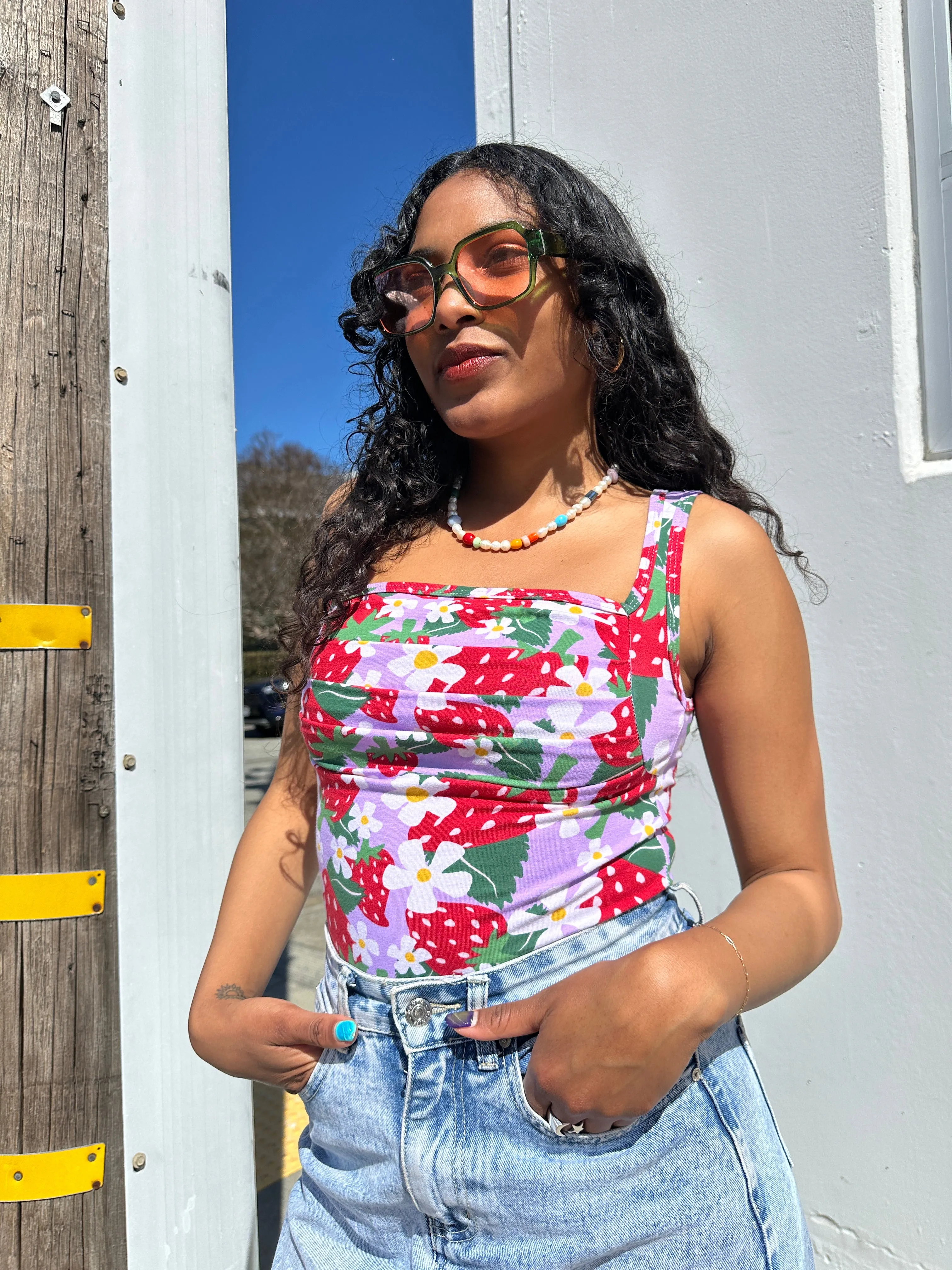 Fiona Tank Berries sold by Nooworks